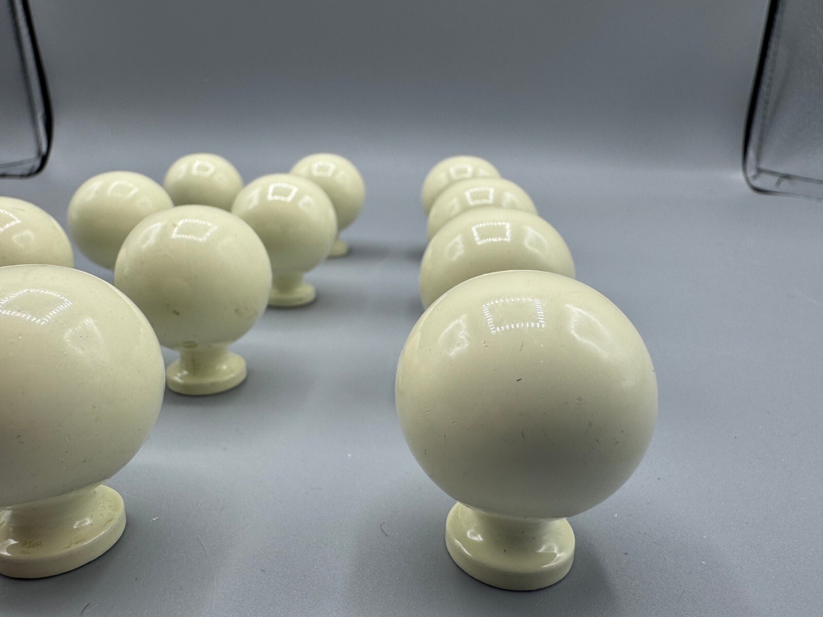 PAINTED ALUMINUM DREXEL DECLARATION STYLE: 37 KNOBS