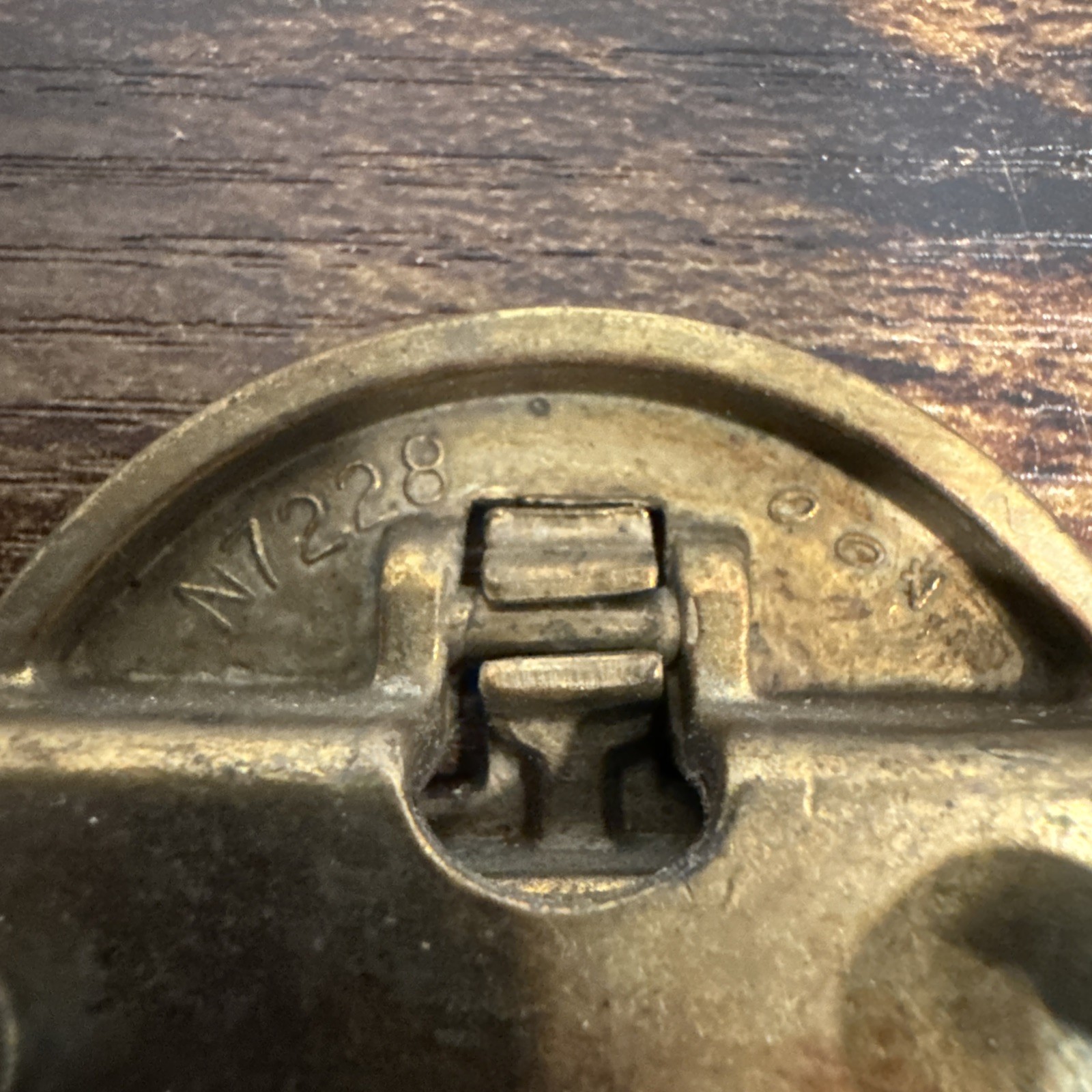 DREXEL ACCOLADE Brass Drawer Bail Pull Round Campaign KBC N7228 – 1.5” CC