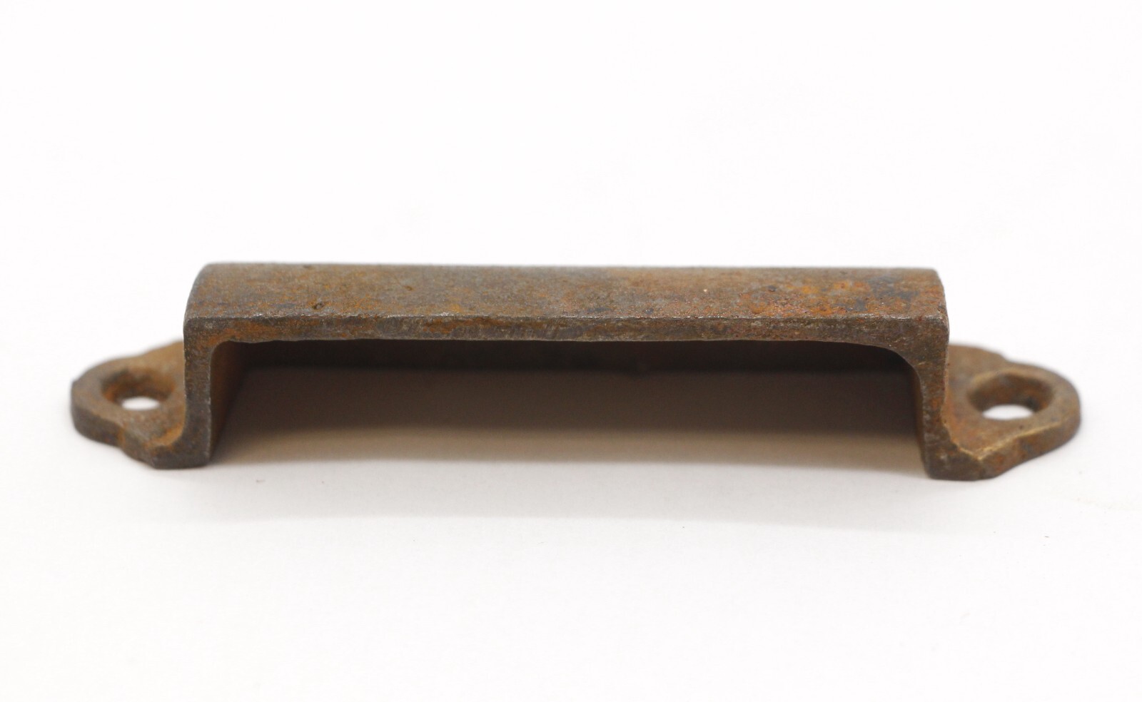 Vintage Classic Bronze Finish Cast Iron Bin Cup Drawer Pull