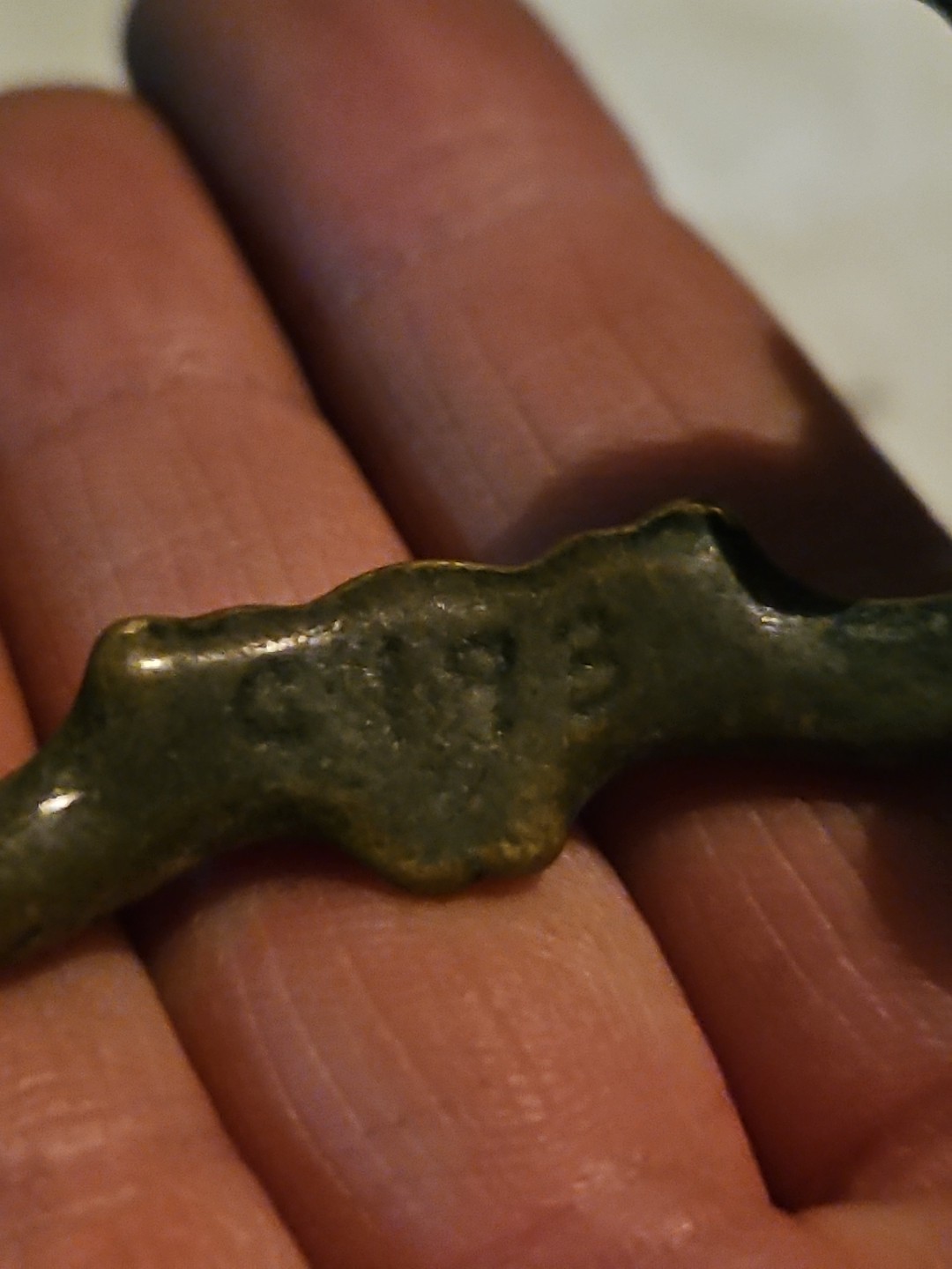 Lot Of 7 Vintage French Provincial Leaf Drawer Pull Handles W/original Screws
