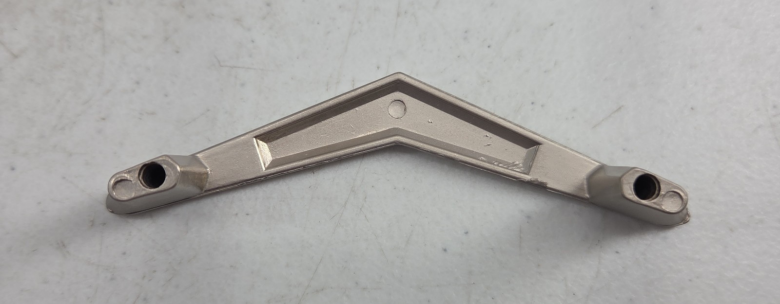 Vintage Lot of 5 Ajax Drawer Pull Handles V Chevron Cabinet Pulls Cupboard