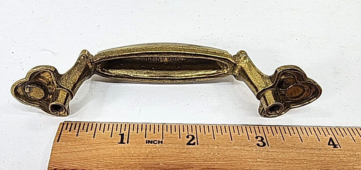 Vintage Keeler Brass Co KBC N13963 Brass Drawer Pulls 4.5″ Lot of 22 Hardware