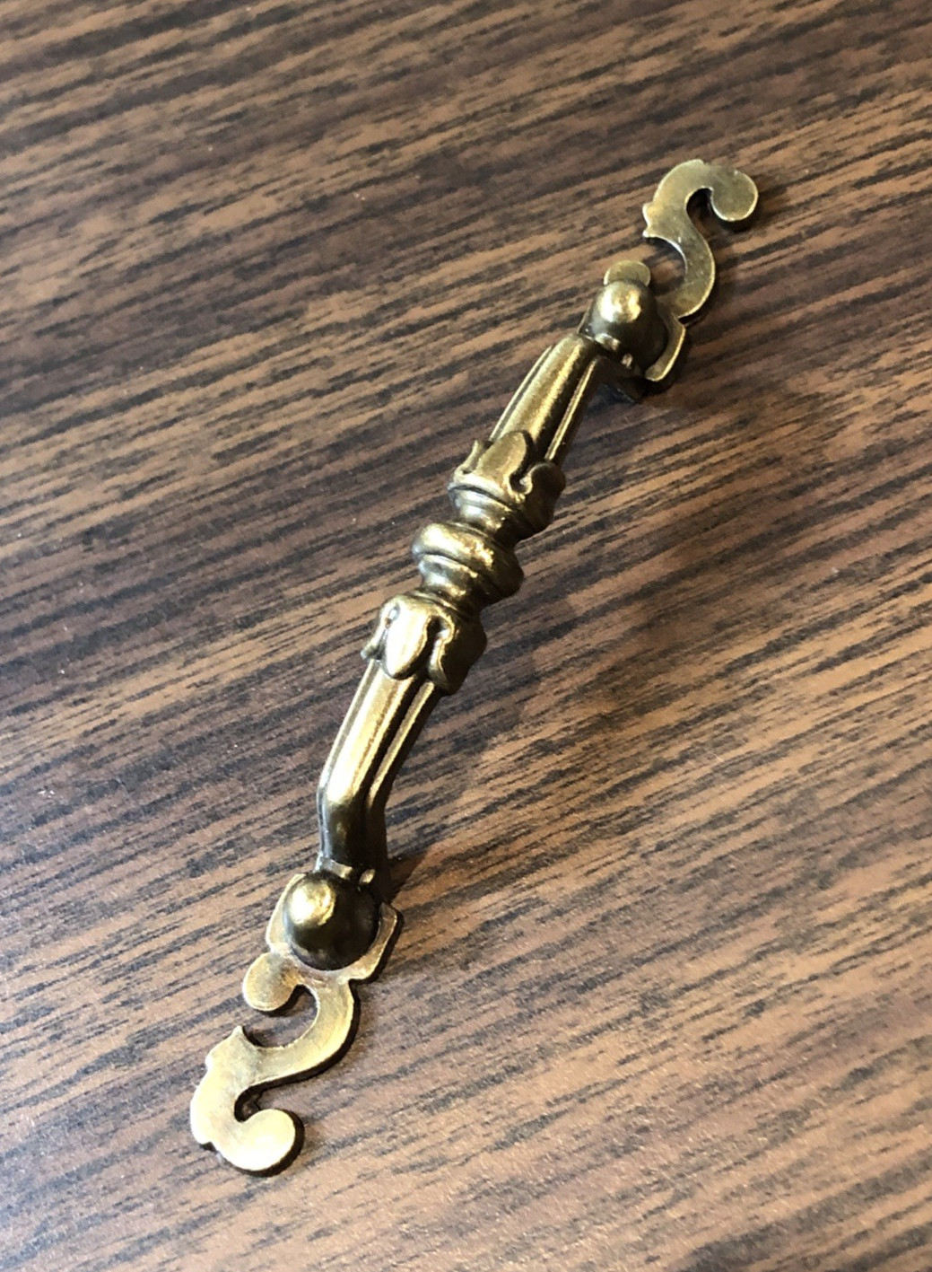 17 Antique Vintage Bronze Metal Door Drawer Pulls Handles 5″