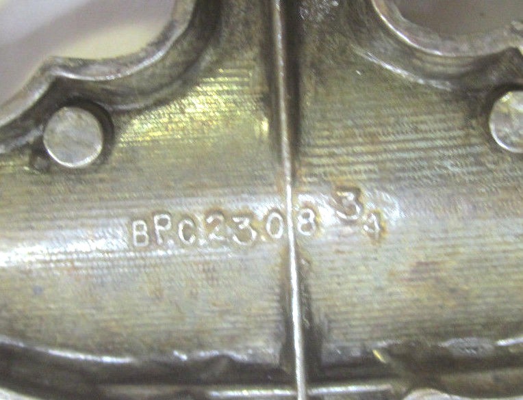 BPC 2308 Drawer 1900s Drop Bail Pull Handle Dark Brass 2-1/4″ Centers 1 Antique