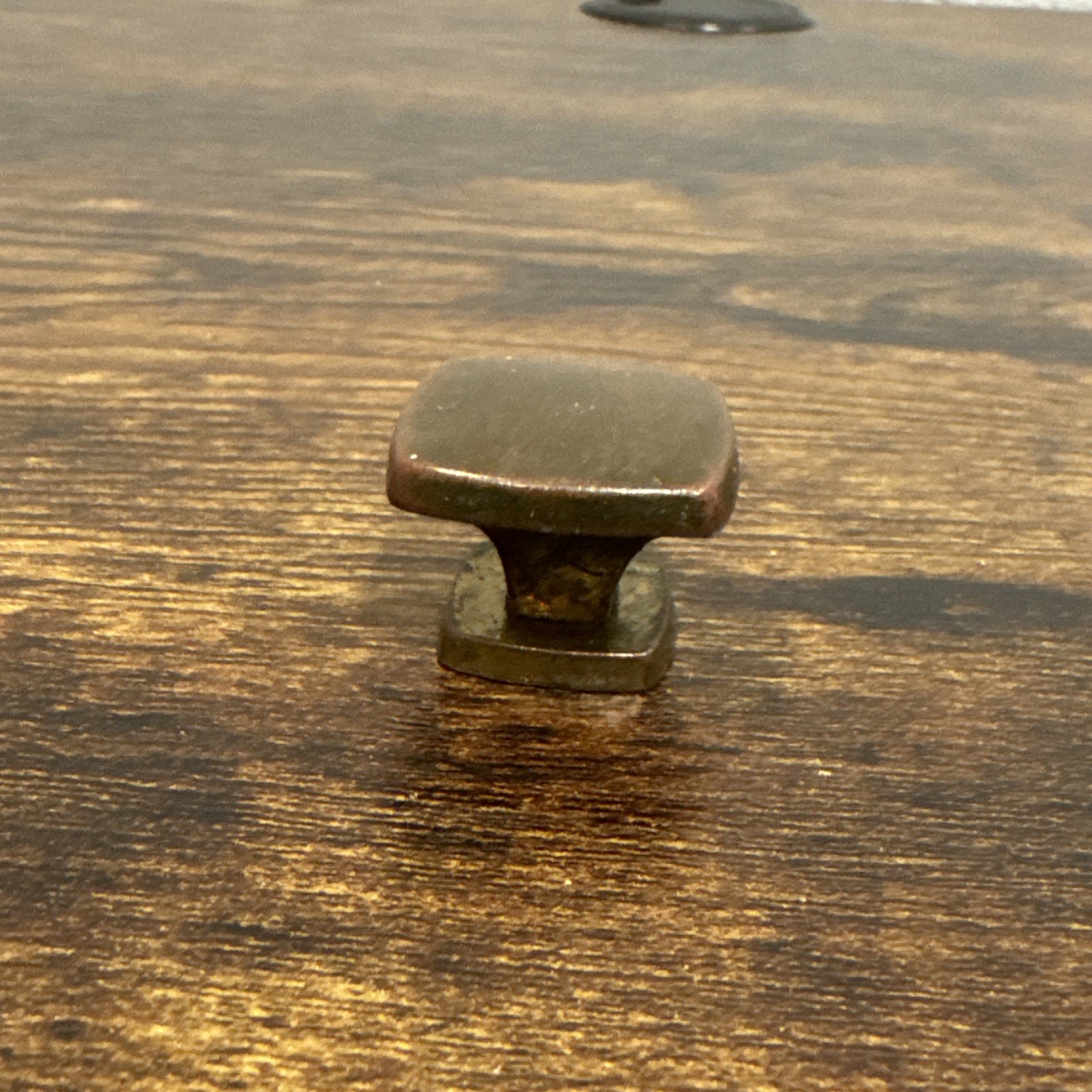 Drexel Newport Drawer Knob Brass Handle Vintage Hardware Dresser Nightstand Pull