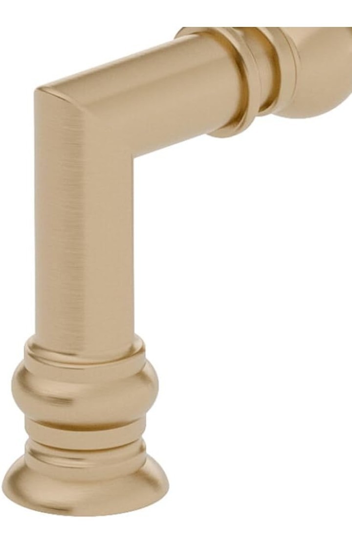 Richelle Champagne Bronze Traditional Round Cabinet &Drawer Pull Handle Firenze