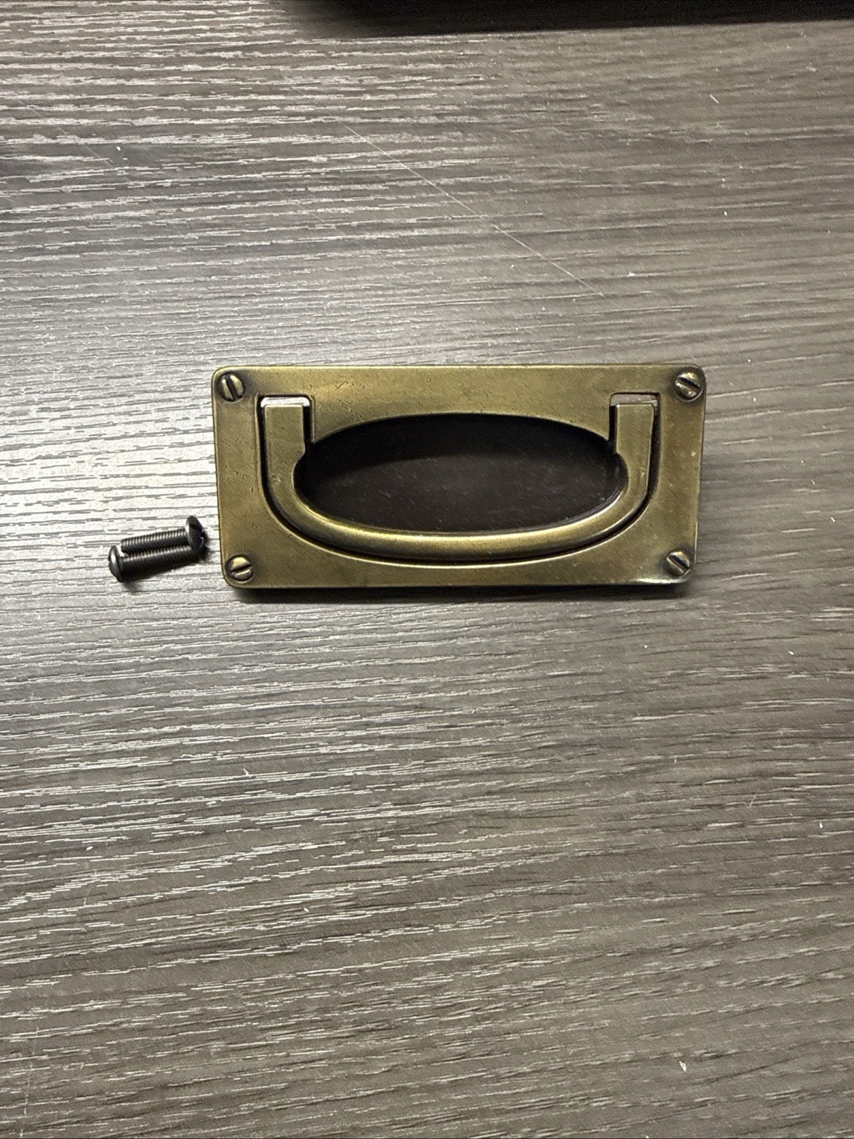 Vintage Henredon KBC Brass 47602 Campaign Drawer Handle Pull Drexel Pavillion(90