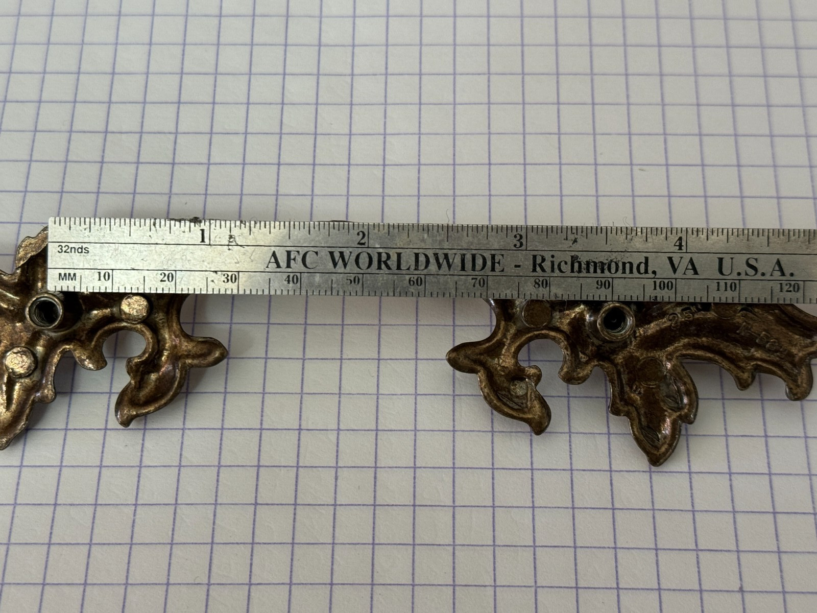 Keeler Brass KBC N 589 Fleur de Lis French Provincial Pull Handle Free Ship