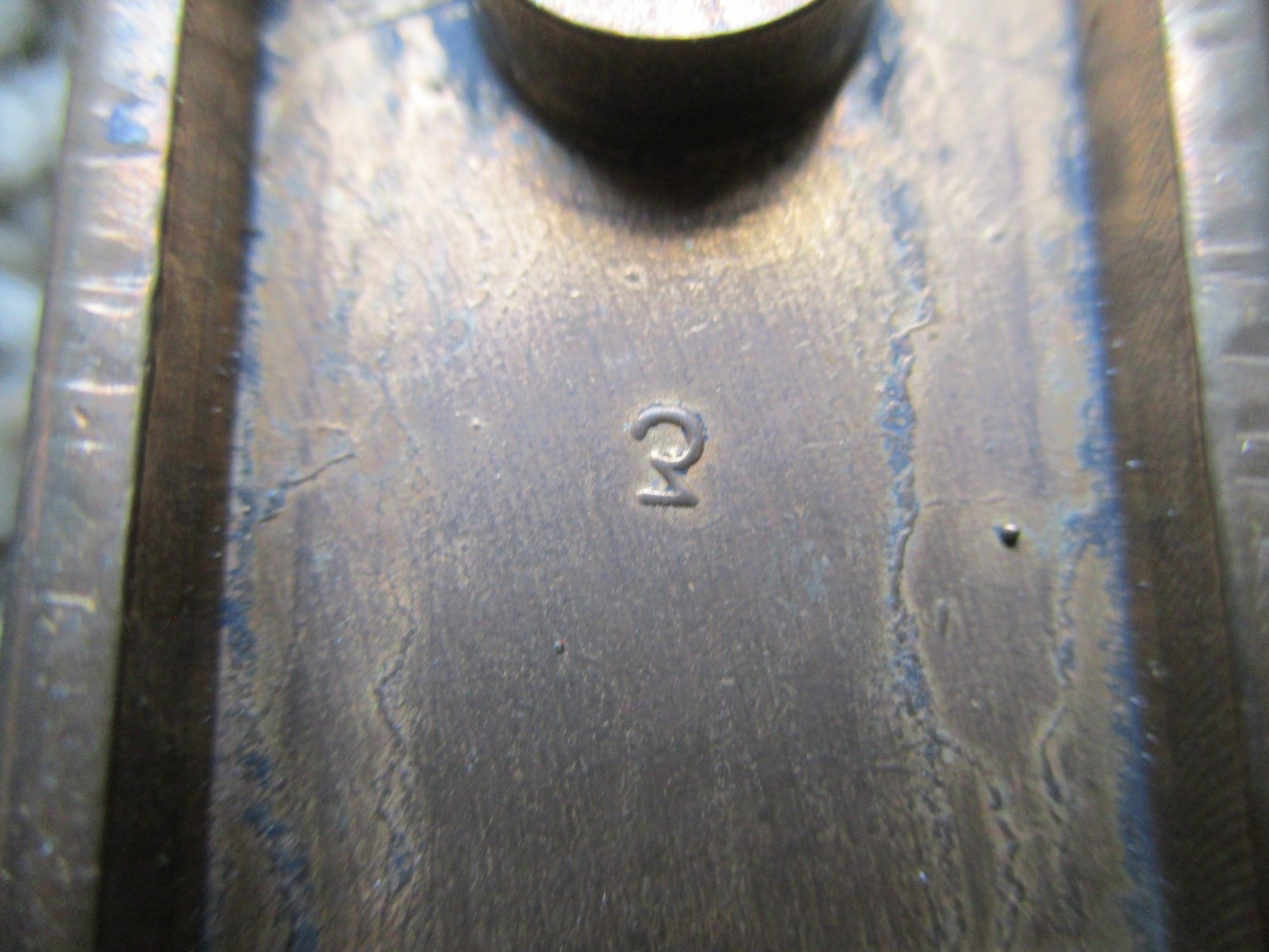 6 Vintage Brass Finger Hole pull kitchen Cabinet Door , Cabinet Drawer pulls