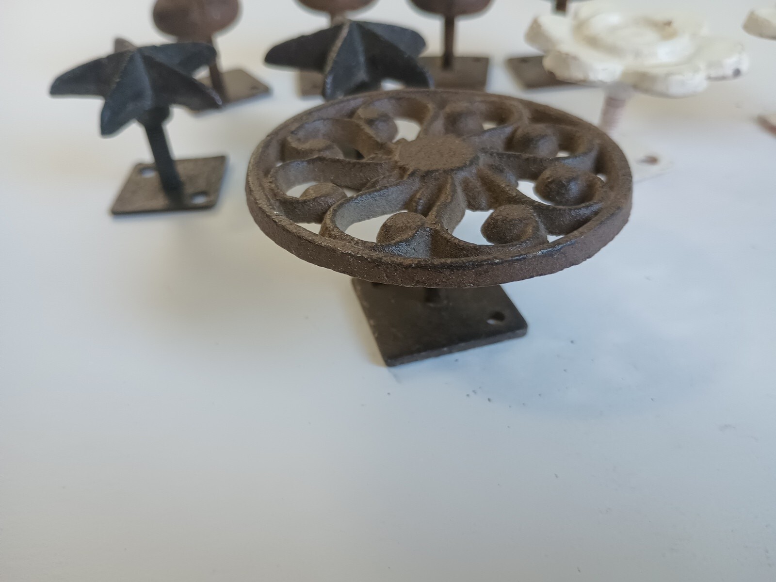Decorative Salvaged Cast Iron Knobs