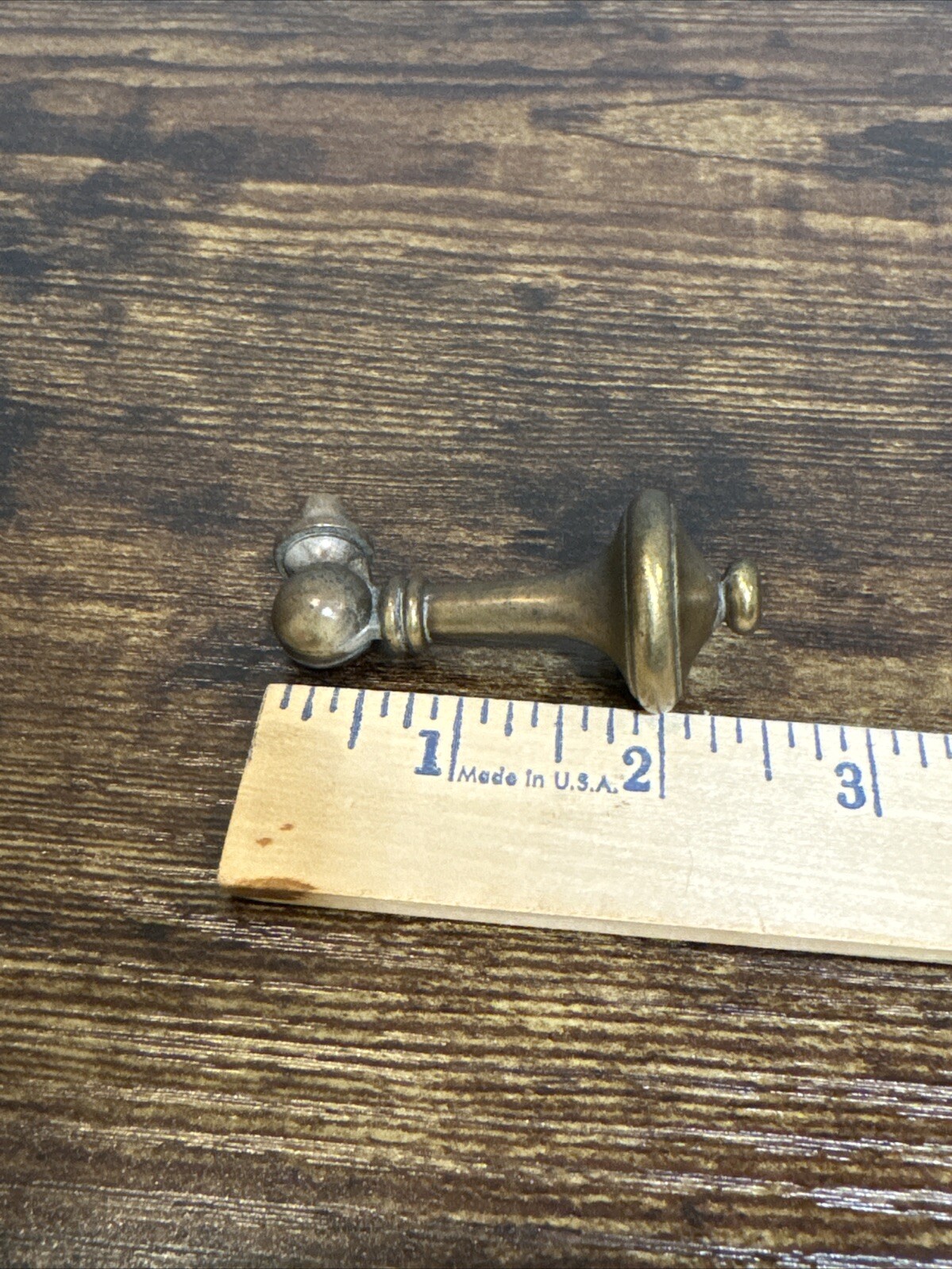 Drexel Esperanto Drawer Pulls (2) Teardrop Dresser Nightstand Backplate Vintage