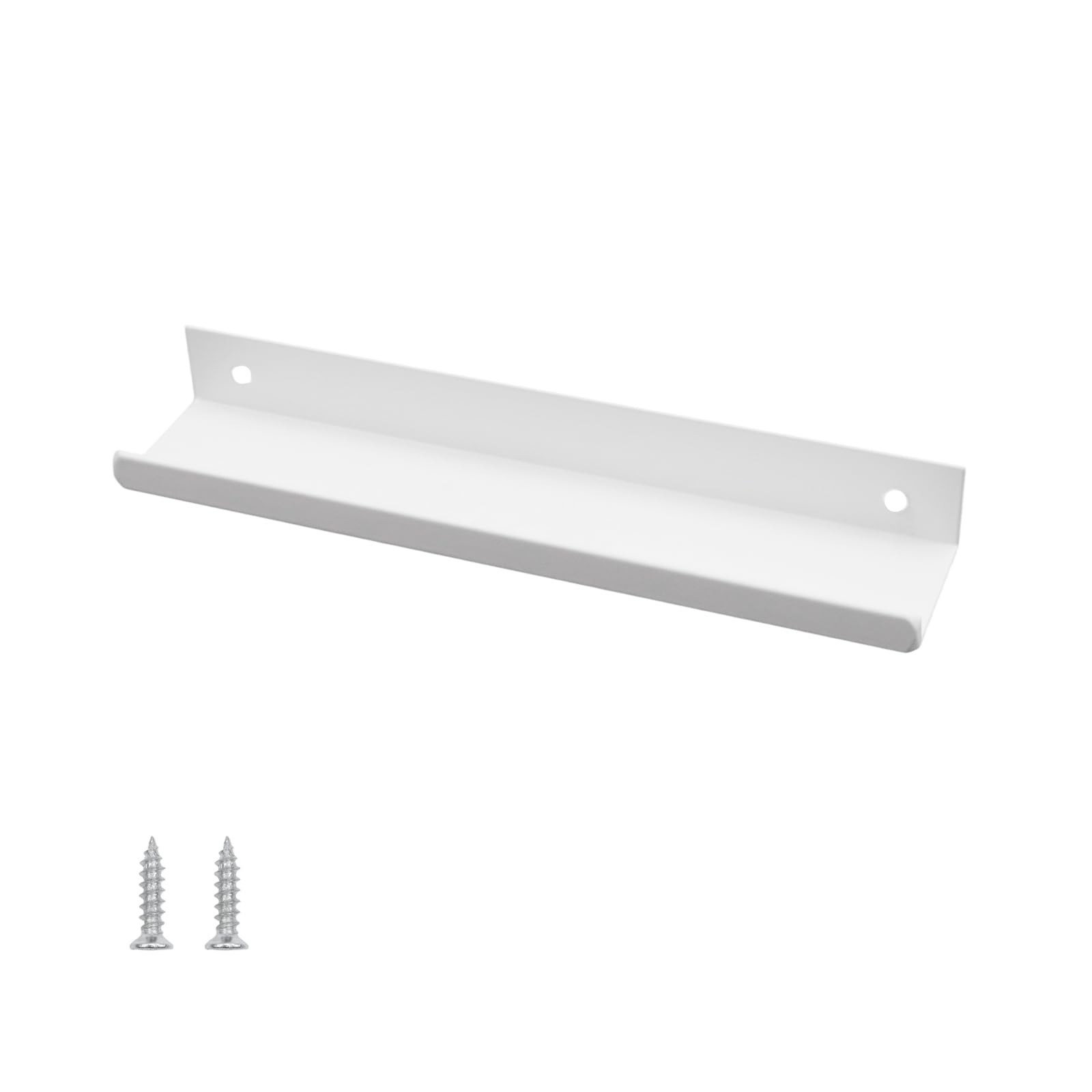 Edge Pull Handles for Cabinets, 5.9 Inch Aluminum Alloy Finger Tab Pulls, Con…