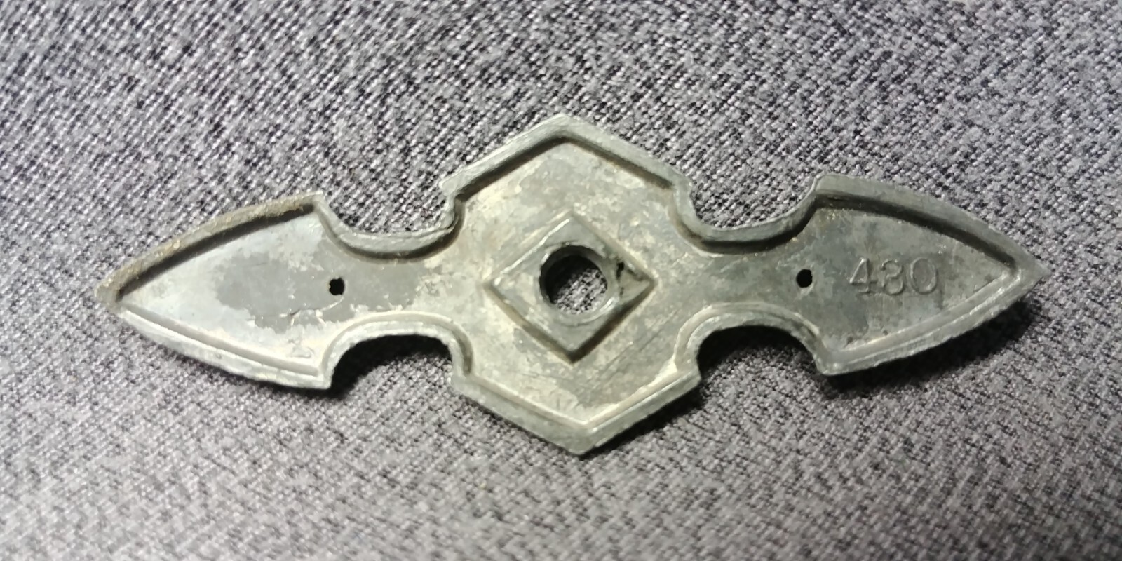3 Raised Christian Cross Drawer Pull Back Plate Escutcheon Furniture Hardware