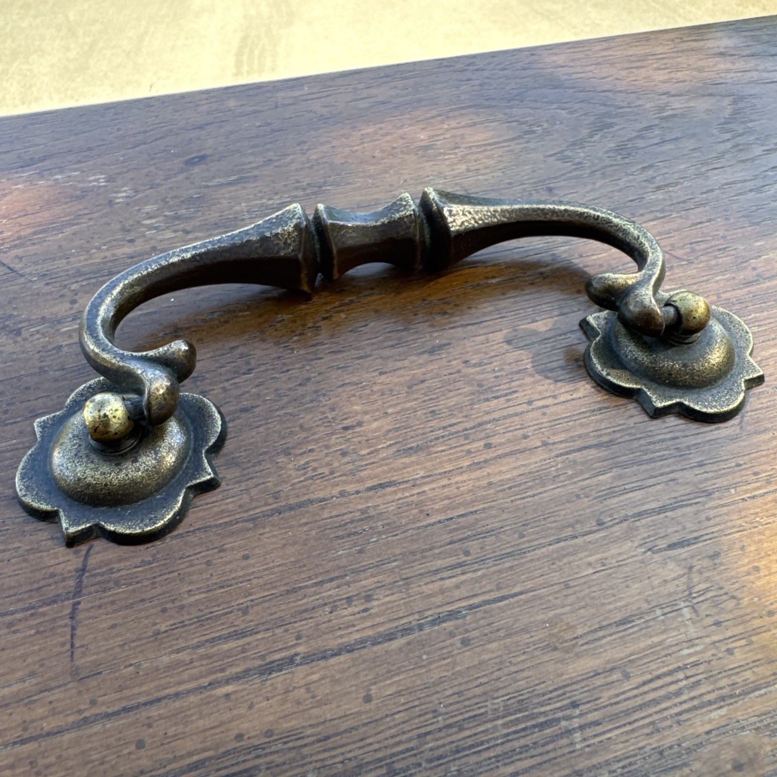 Drexel Guildhall Drawer Pull For Vintage Dresser Nightstand Credenza MCM Brass