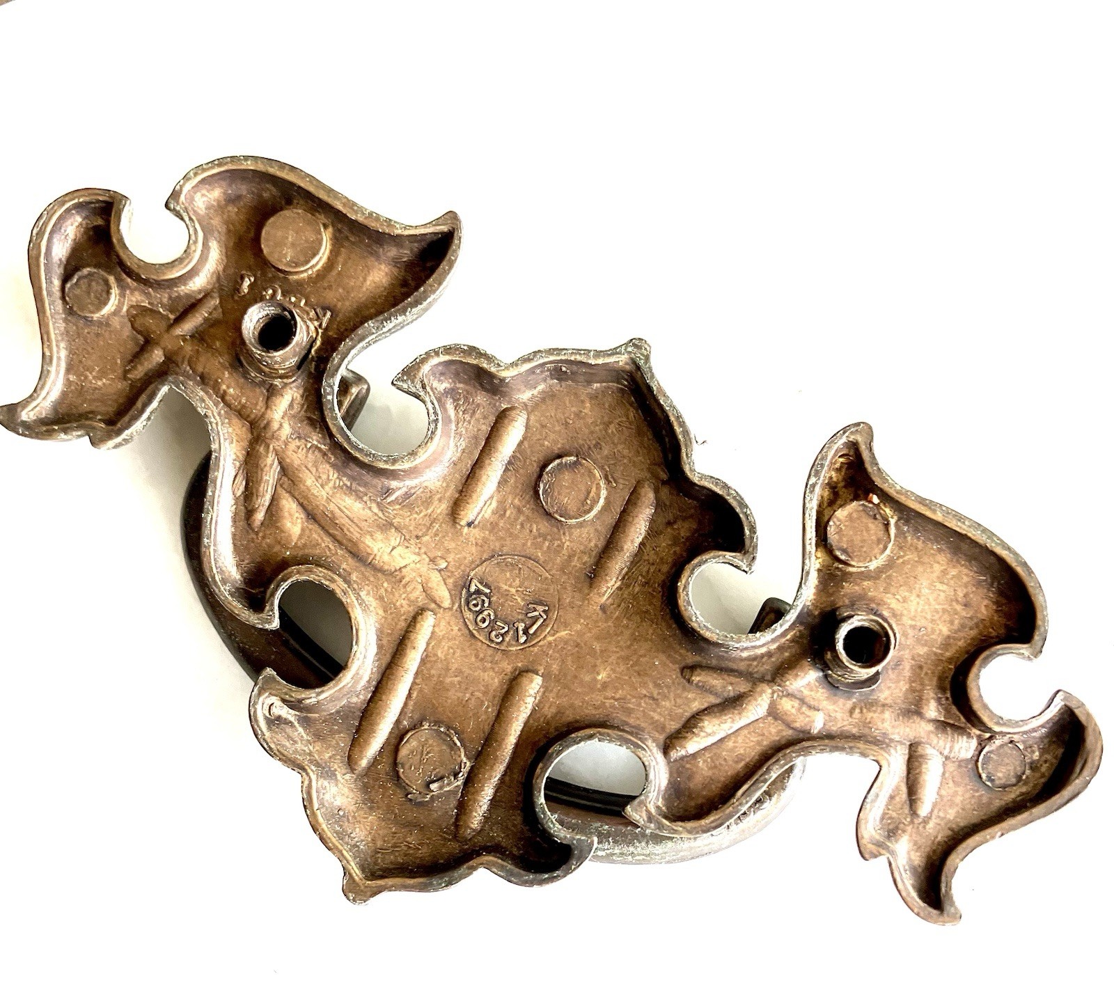 Vintage KBC Keeler Brass Batwing Chippendale Style Drawer Pulls K12997 Lot Of 17