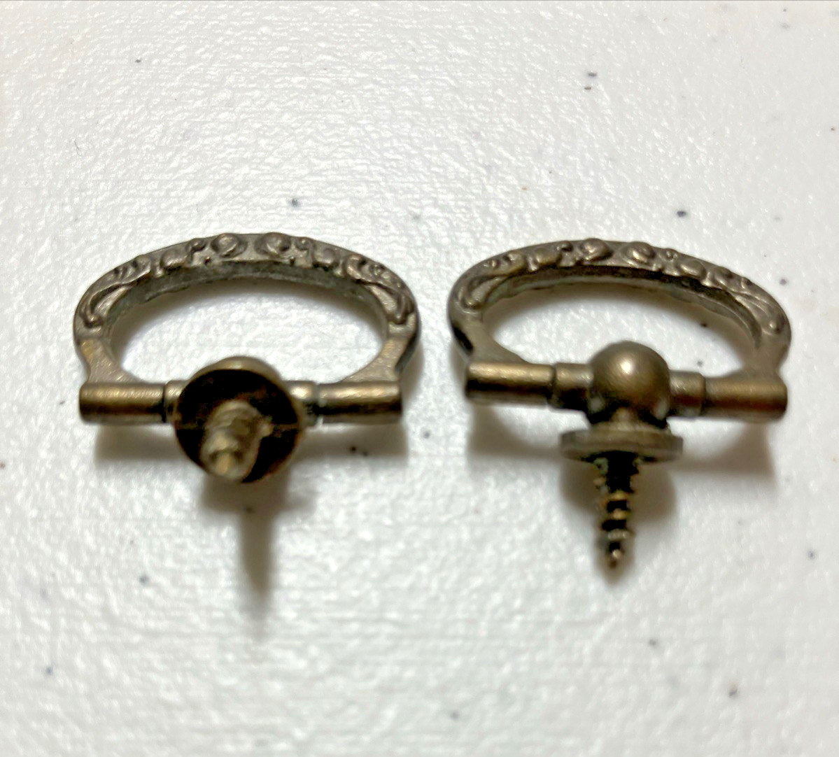 Antique Vintage Drawer Drop Ring, Knots And Miscellaneous Lot of 10