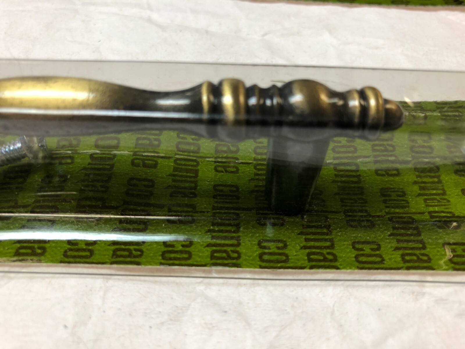 2 of Vintage Amerock Collanade Brass Antique English Drawer Door Pull (T-149)