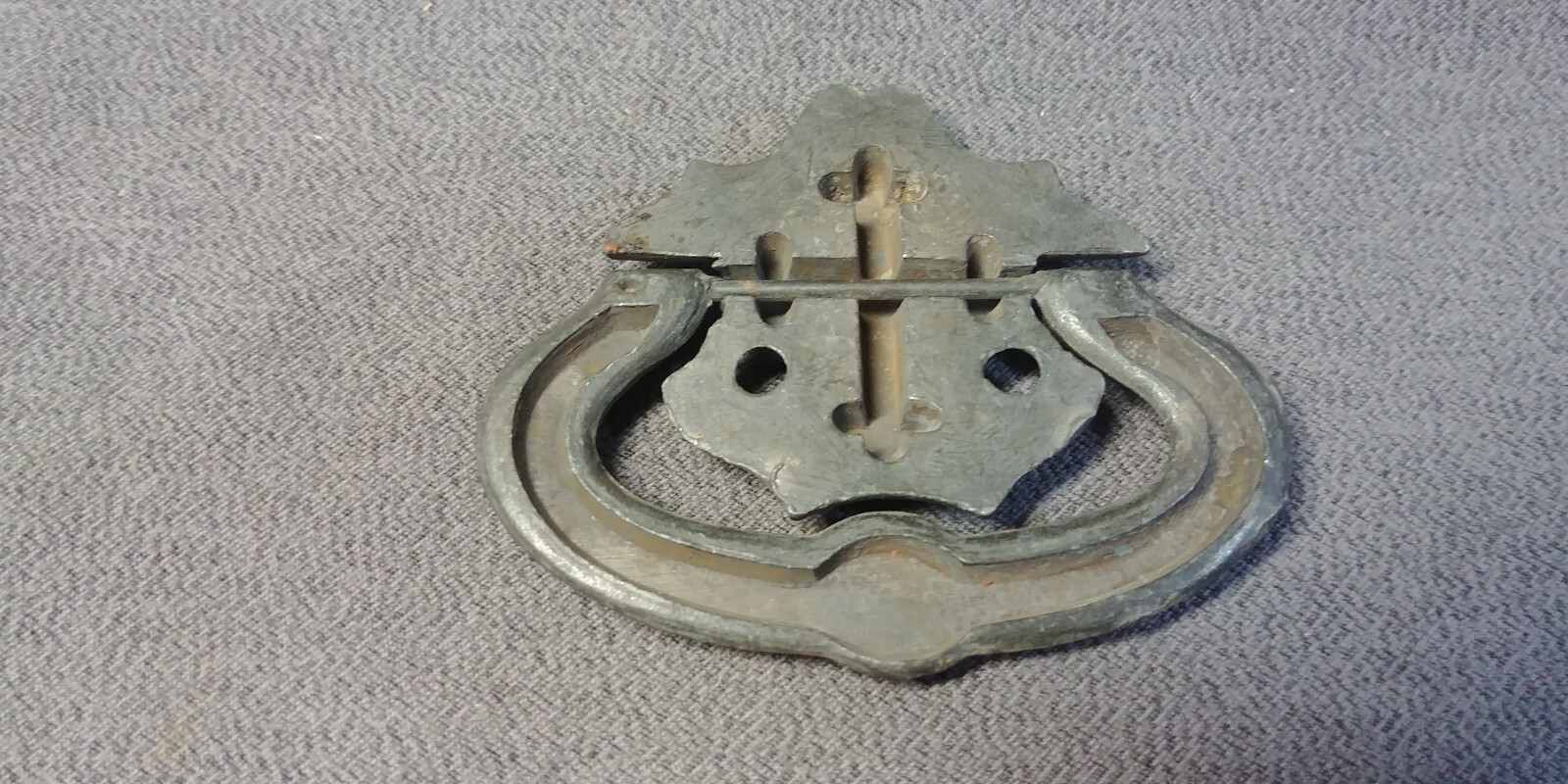 3 Raised Christian Cross Drawer Pull Back Plate Escutcheon Furniture Hardware