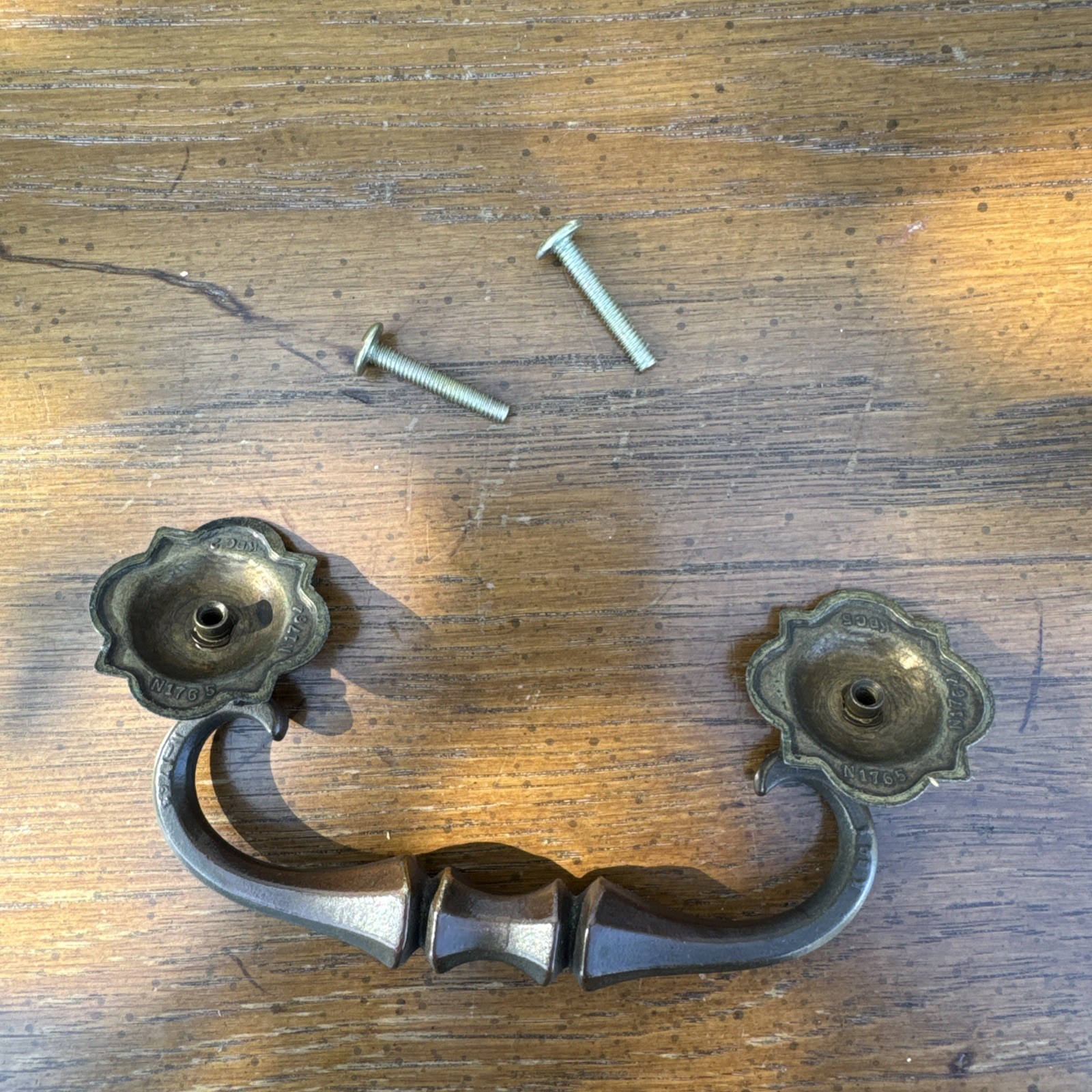 Drexel Guildhall Drawer Pull For Vintage Dresser Nightstand Credenza MCM Brass