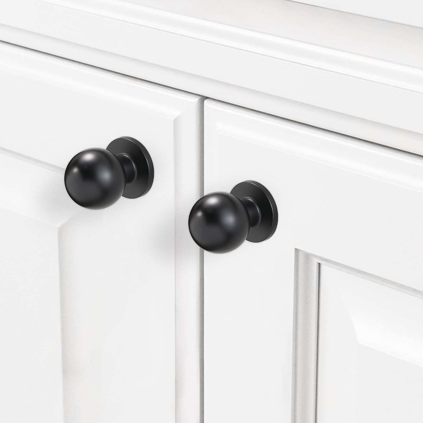 10 Pack Matte Black Kitchen Cabinet Knobs Black Drawer Knobs Kitchen Cabinet …