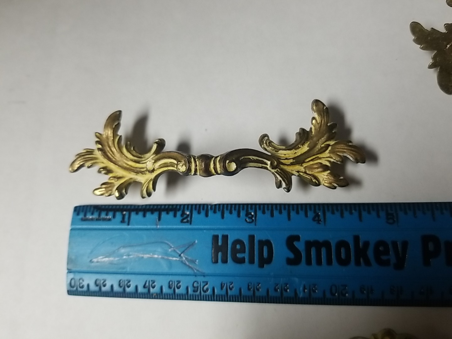 Lot Of Vintage Keeler Brass Co Drawer Pulls Knobs Brass Backers