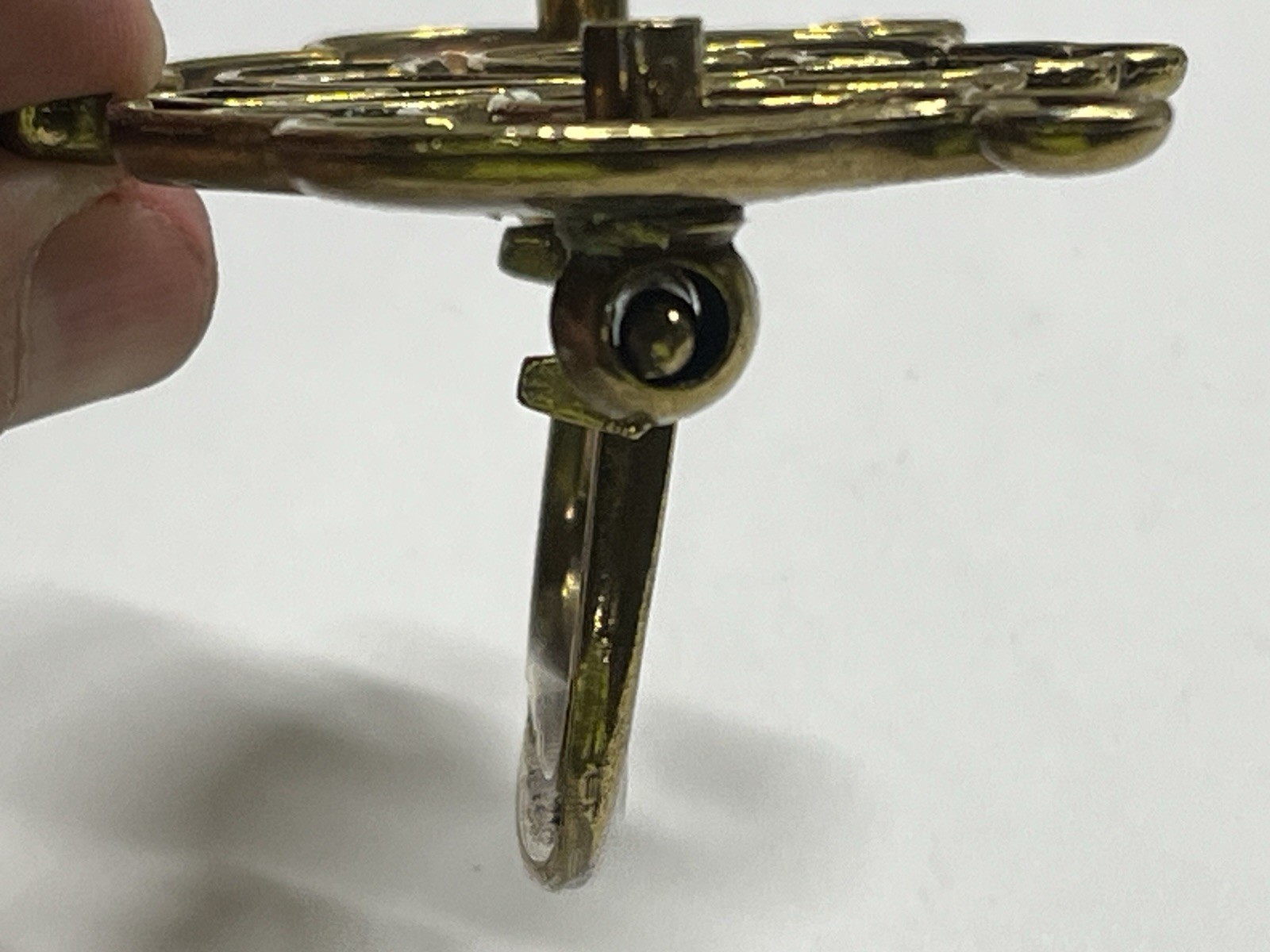 Vintage Lot (11) NOS KBC Brass Plated Chippendale/Batwing Style Drop Bail Pulls