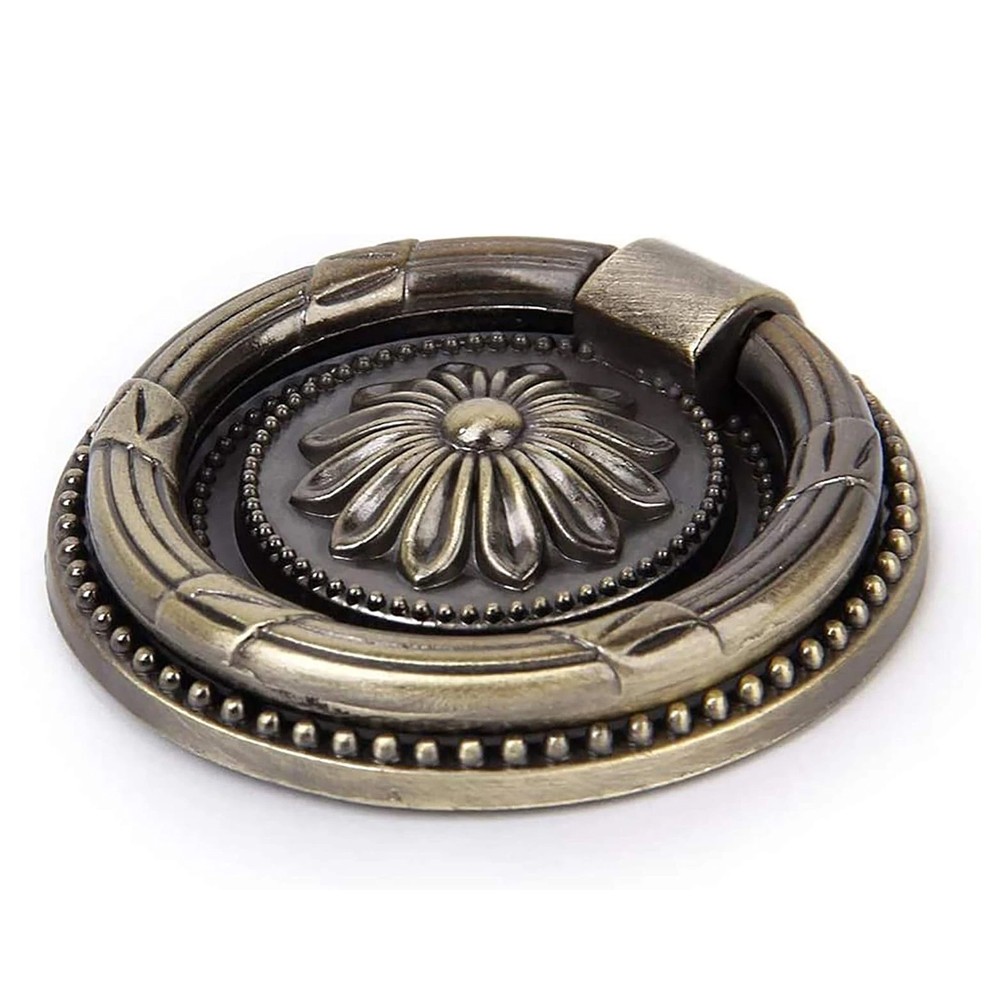 Antique Drawer Pulls Bronze Dresser Pull Rings Round Drawer Handles Vintage Cabi