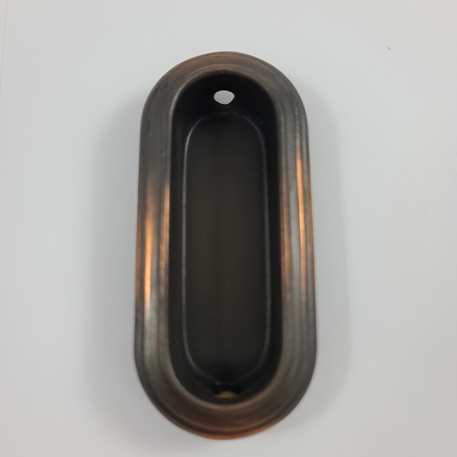 Vintage 1960s Amerock Recessed Drawer Pull Pair Finger Pull 1582