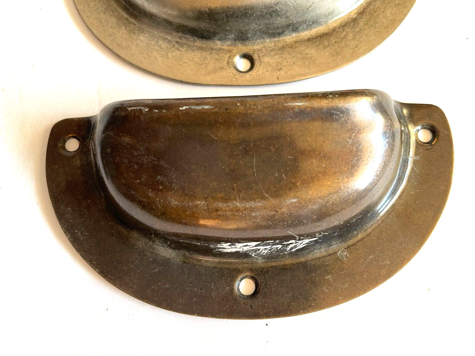 6 Vintage Farm Style Cabinet Drawer Pull Antique 1920’s~40’s