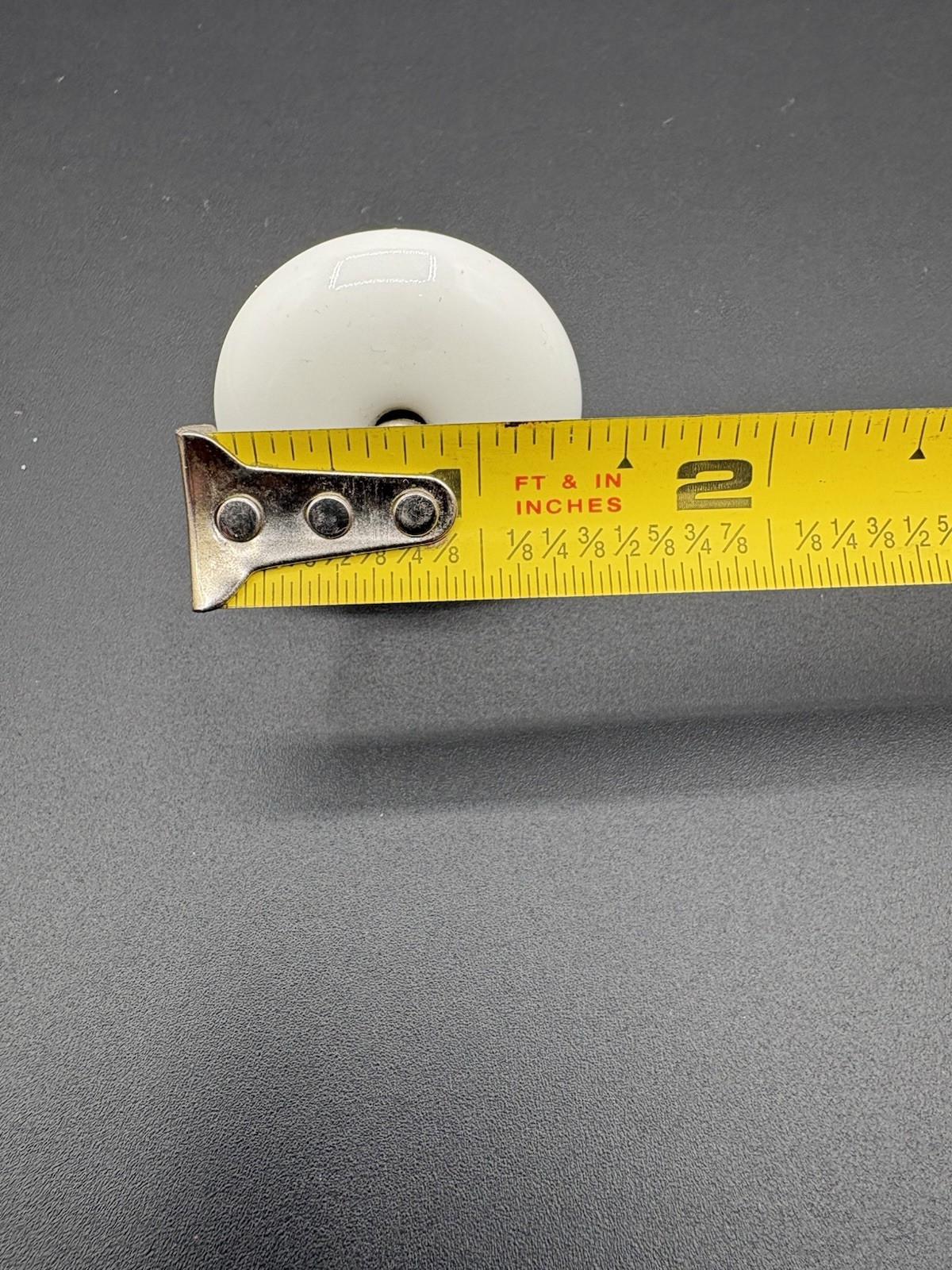 Vintage Japan White Porcelain Drawer Pull Knobs Set 14 w/ Screws Farmhouse