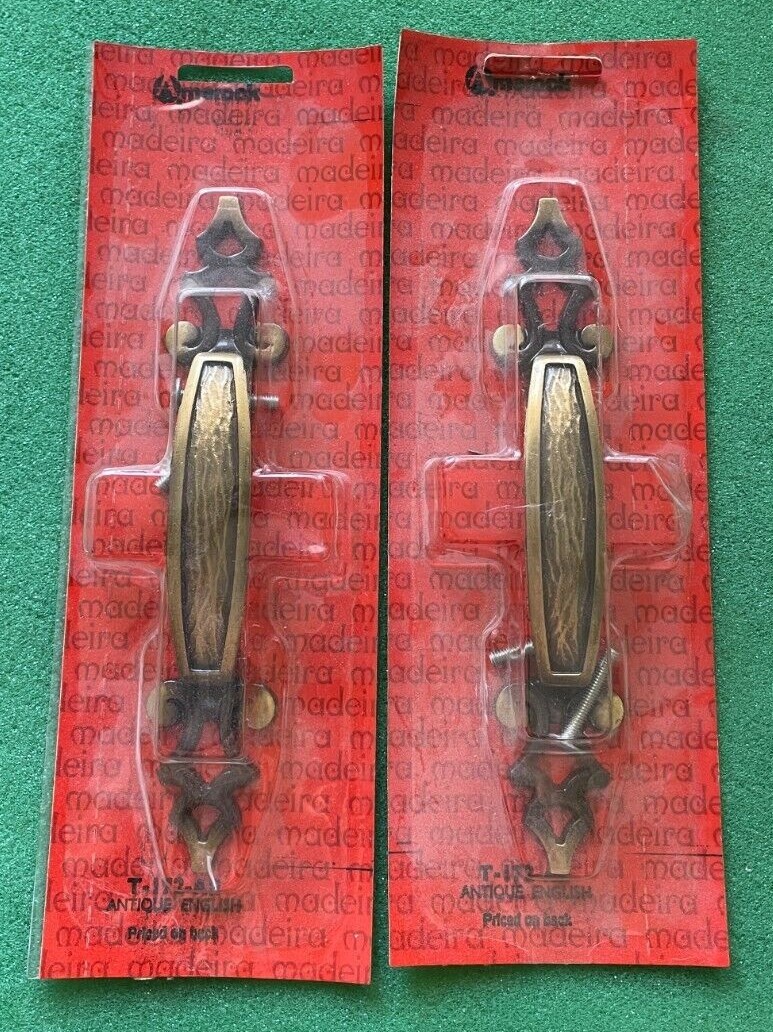 Vintage Amerock Madeira Drawer Pull T-172-AE Antique English Furniture Refurbish