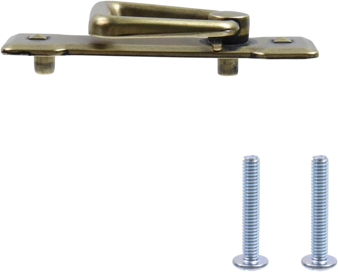 6 Pack Vintage Cabinet Handles, Antique Bronze Bail Drawer Pulls, Zinc Alloy Har