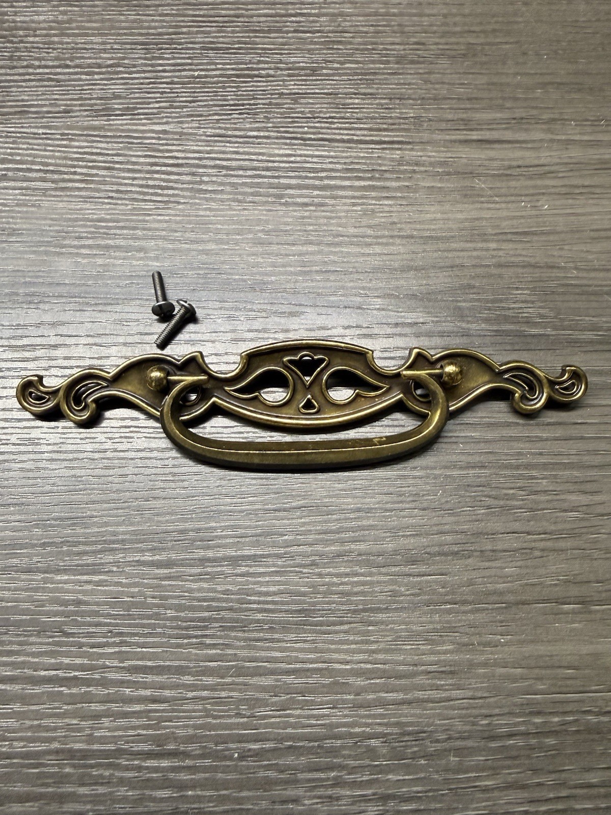 Vintage Keeler Belwith BIG Brass Cabinet Drawer Handle Pull 8.5”KBC N07996 (52)