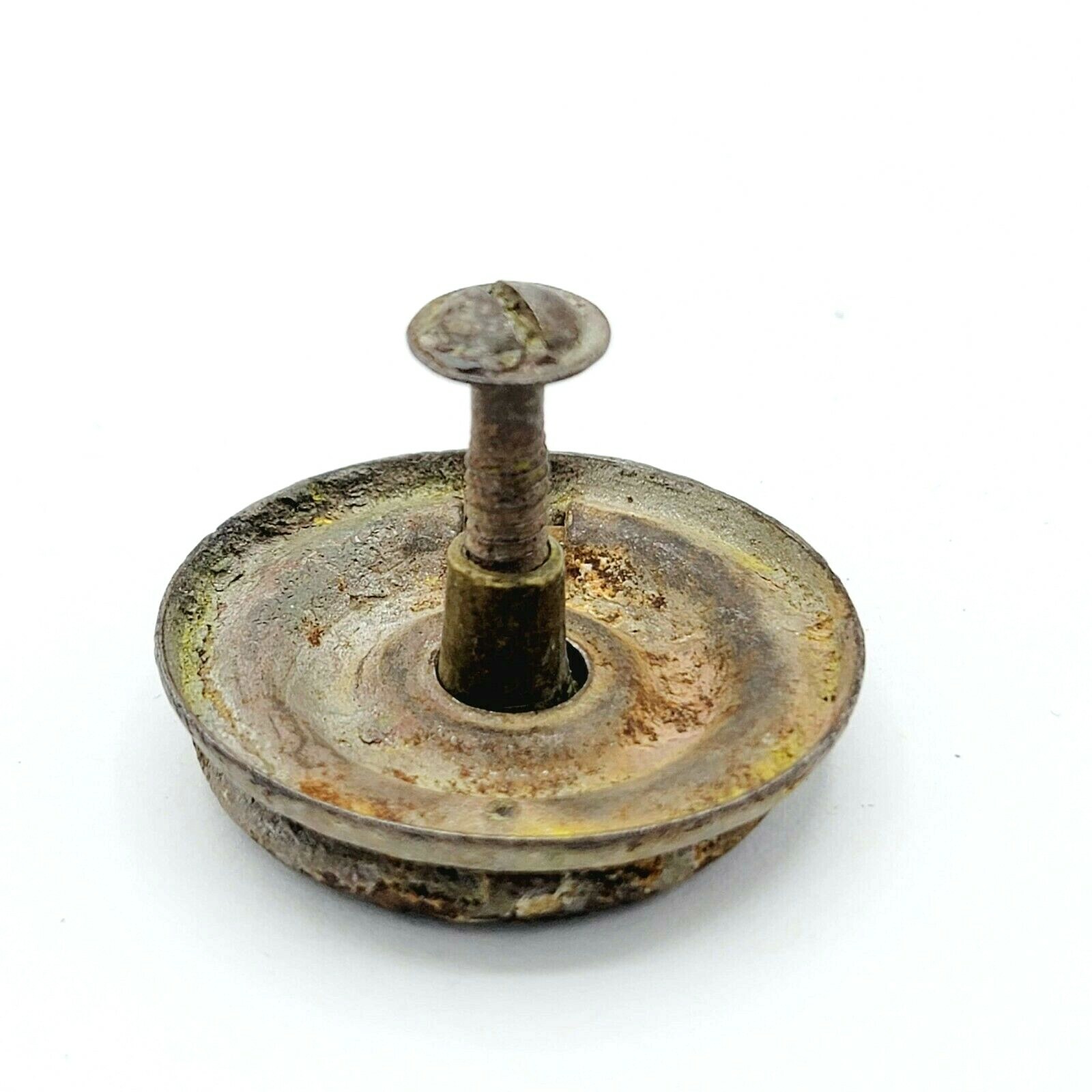 Vintage Steel Drawer Pull Handle Salvage Hardware SINGLE ONLY 1 1/2″