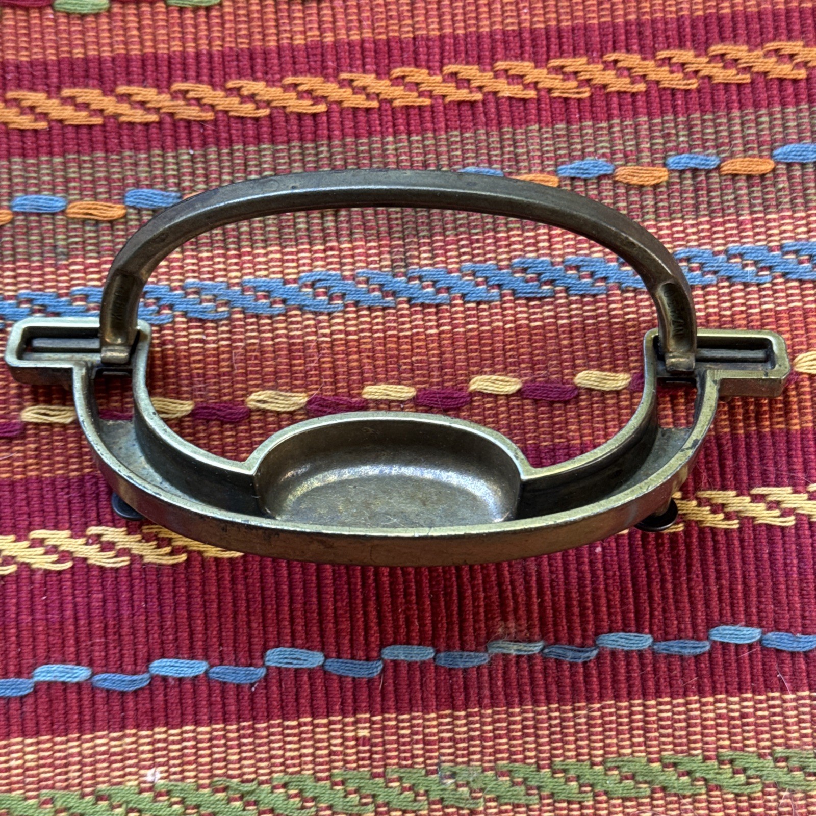 DREXEL ACCOLADE Brass Drawer Bail Pull Handle Campaign KBC N7231 – 3.5” CC