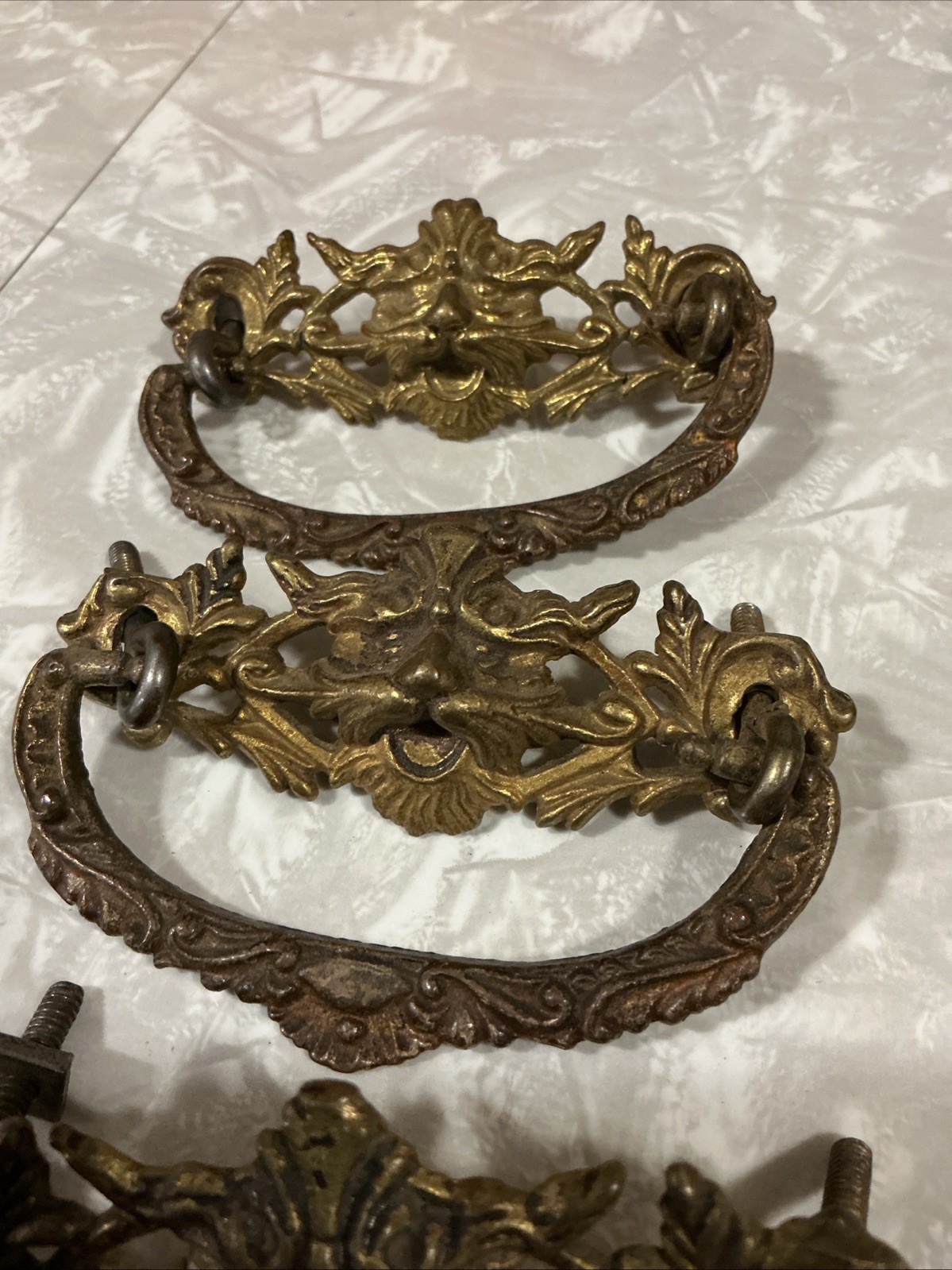 RARE FANCYVICTORIAN LION “OLD MAN WINTER” “ORNATE’”OLD Original Priced per pull