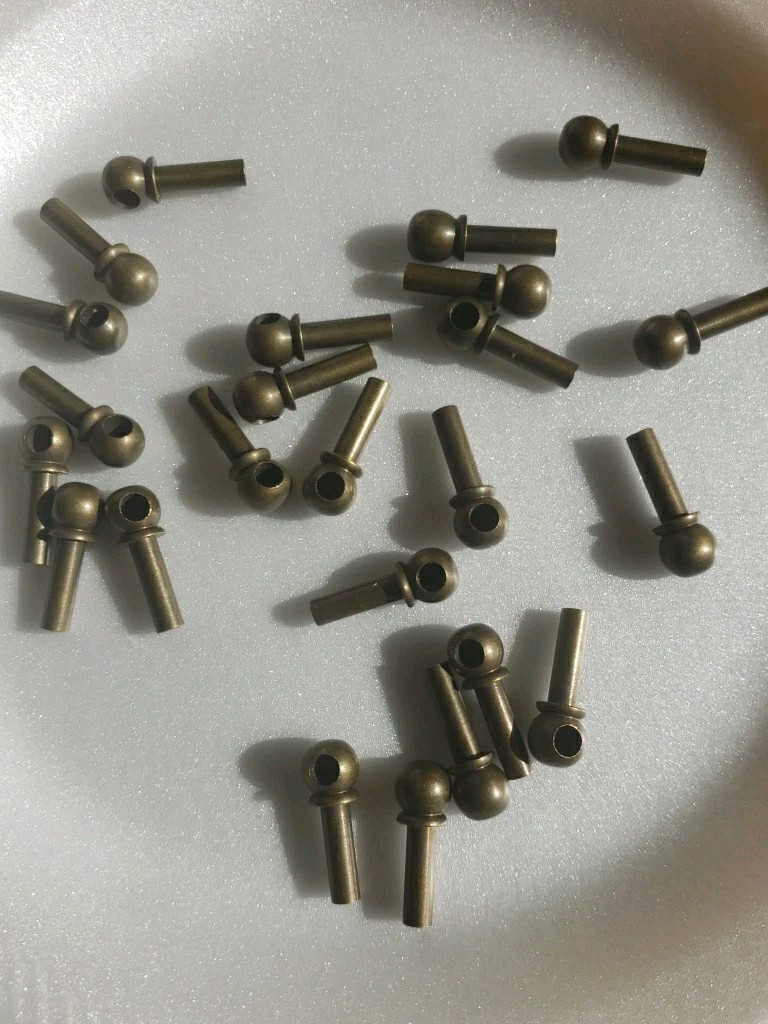 Vtg Pair Of Rosette CENTER PIECES ONLY for Drop Pull Repair Brass 12 Pair Avail