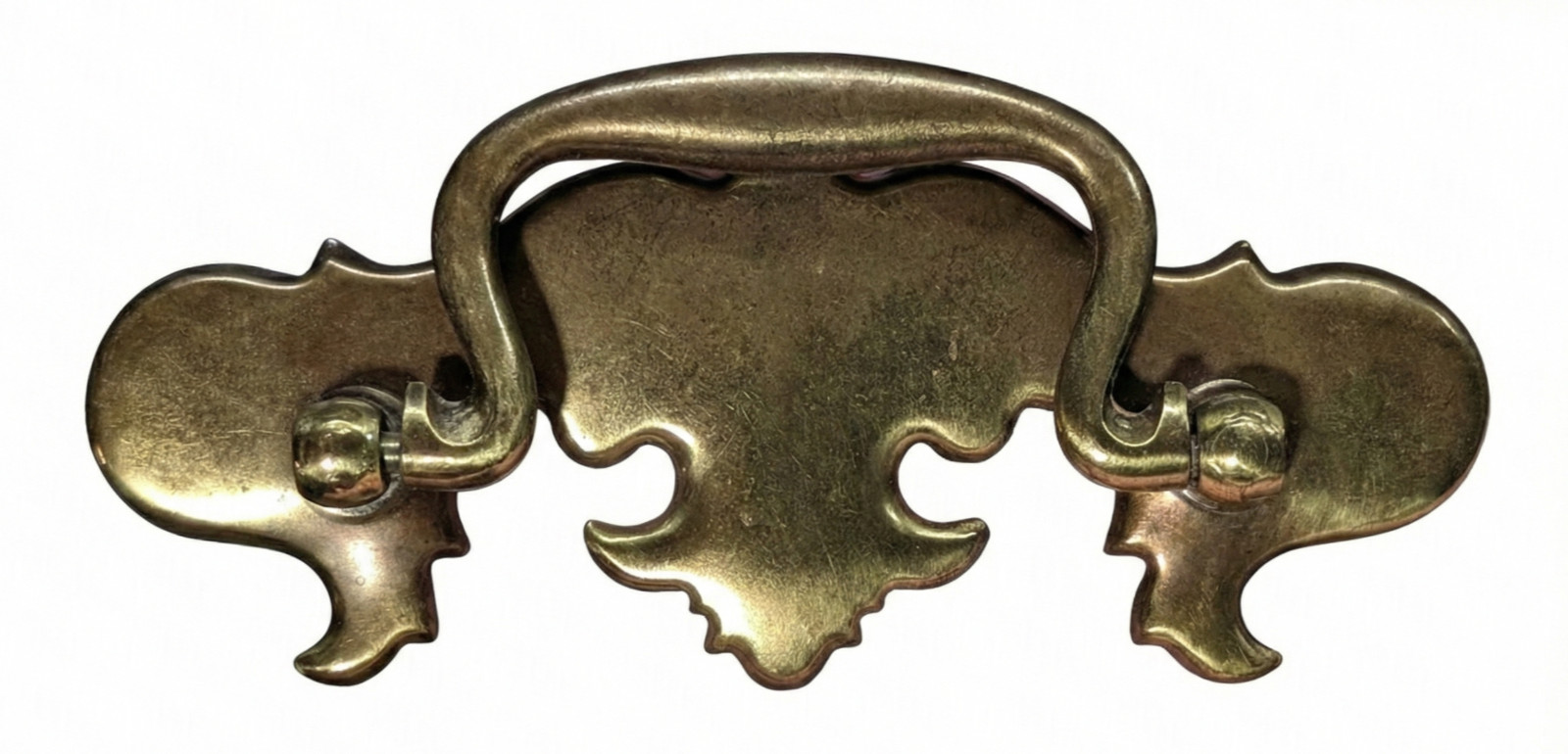 5″ KBC Keller Brass Company Drawer Pulls 4694/2504 Chippendale Batwing Queen Ann