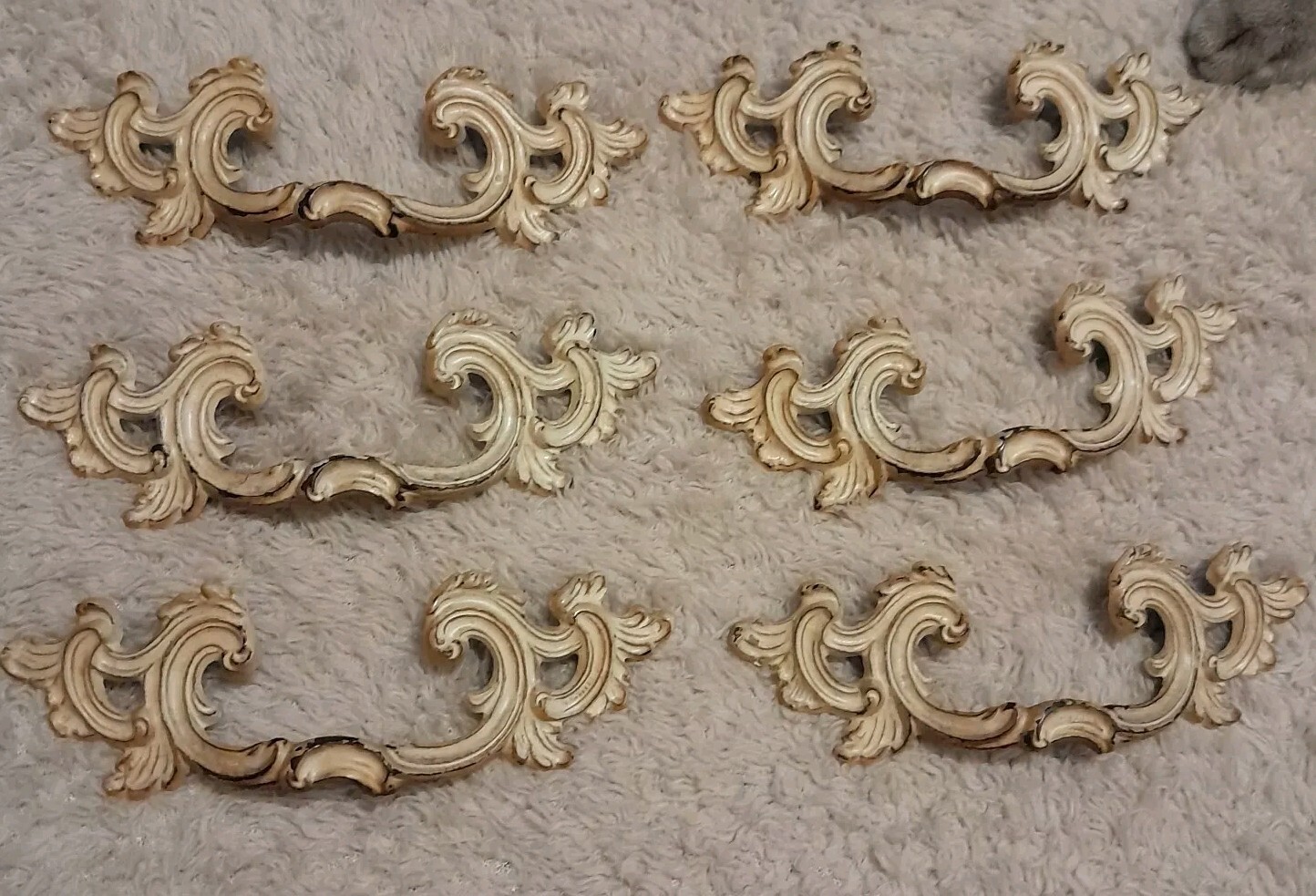 Drawer Pull Handles2 3/4″ Vintage French Provincial- Keller Brass Co. K-644 SET