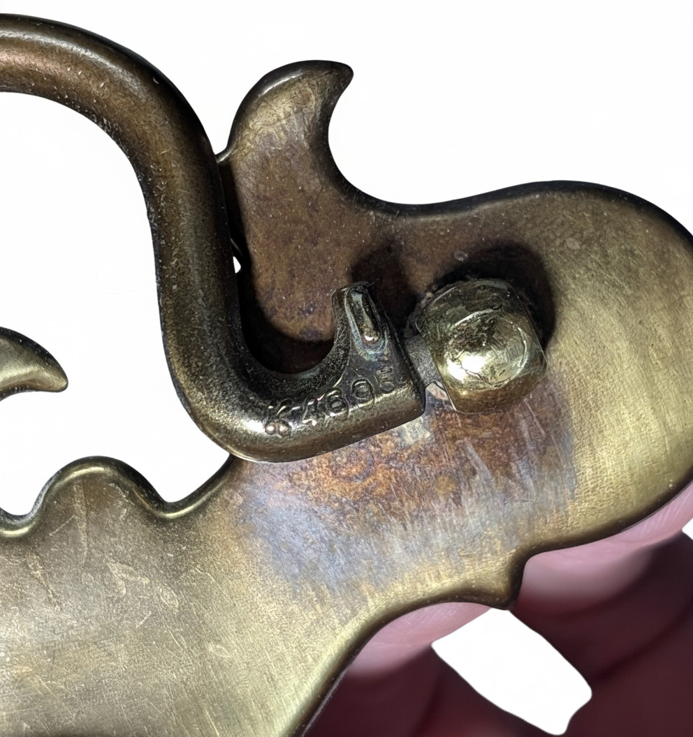 5.75″ KBC Keller Brass Company Drawer Pulls 4695 Chippendale Batwing Queen Ann