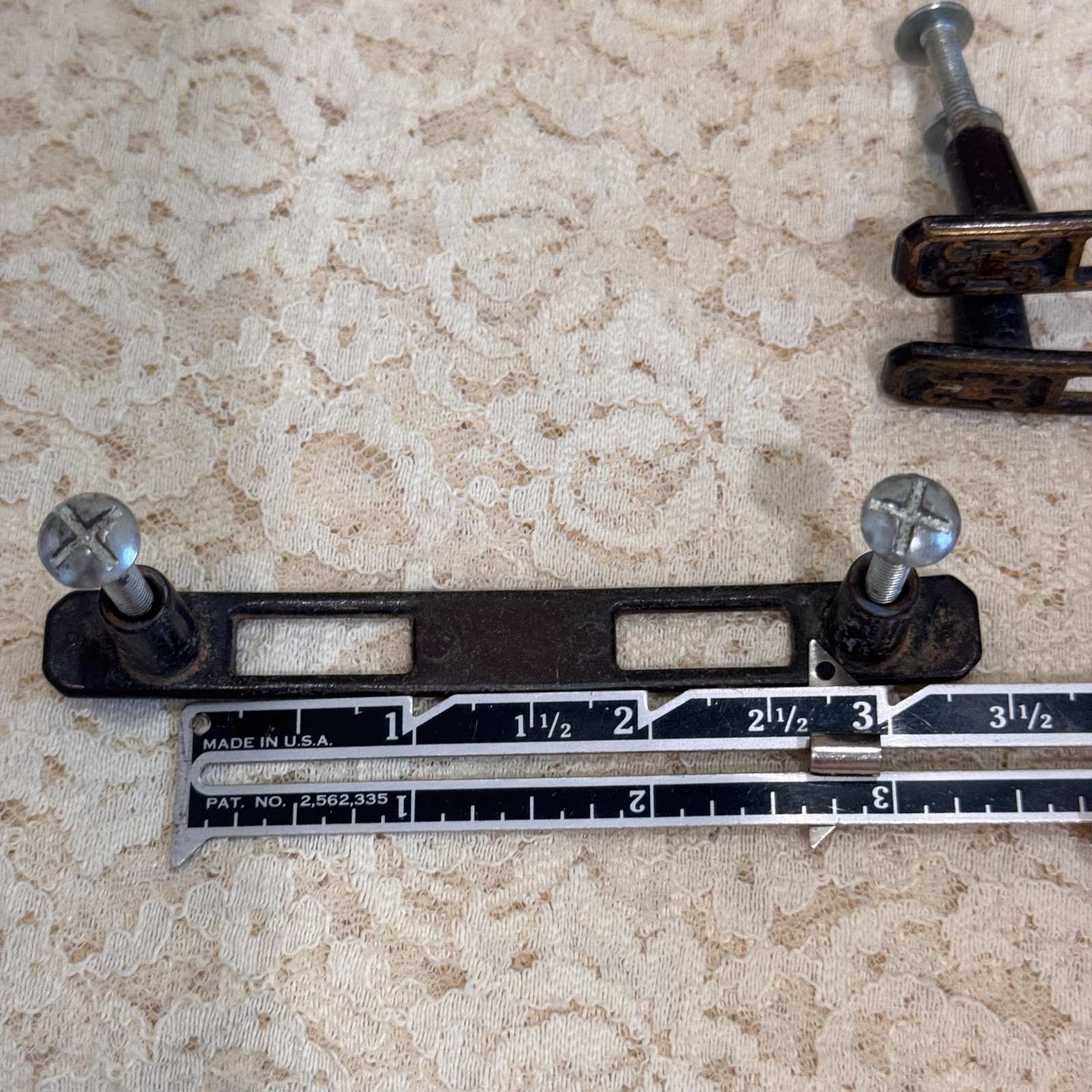 15pc Vintage JB JayBee Brass Cabinet Knobs Drawer Pulls Patina Hardware Lot