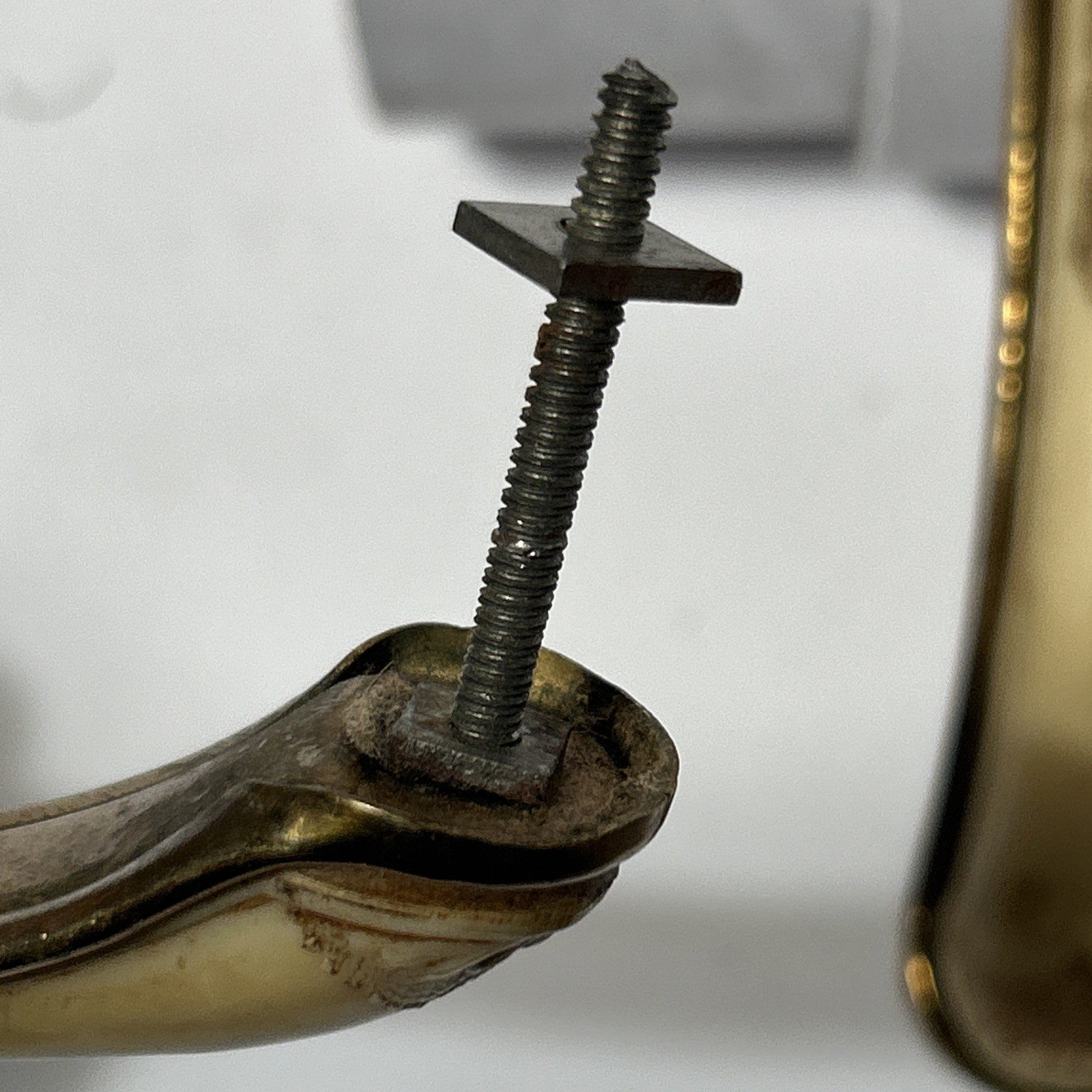 Antique Vintage Bakelite Door Cabinet Handles Pulls Set of 2