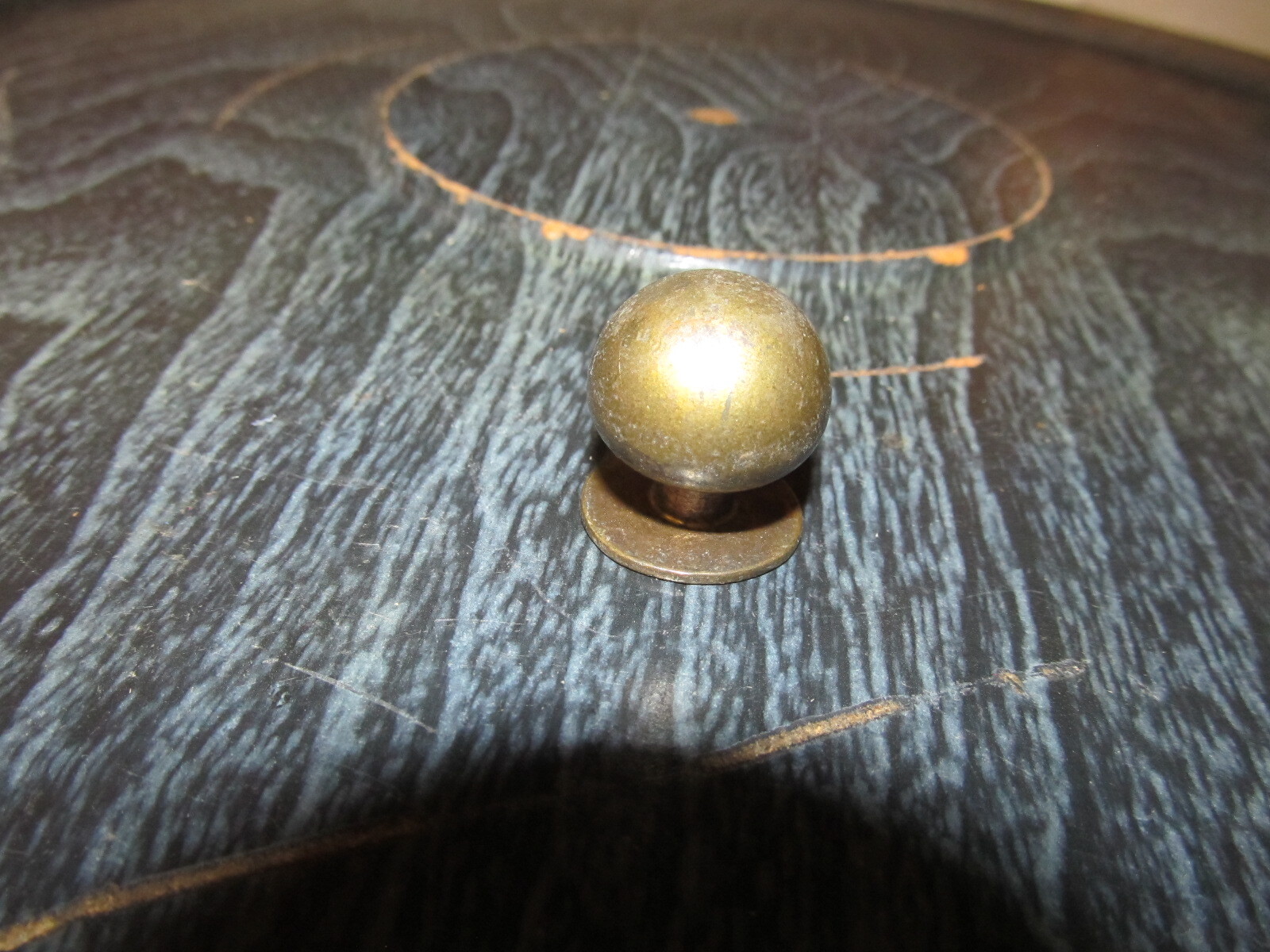 Vintage Mid Century Drawer Pull, Ball, Paul Mccobb Style