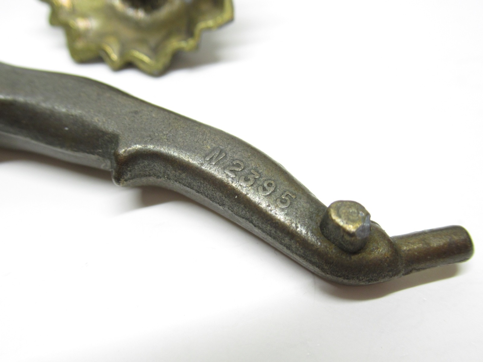 Vintage Keeler Brass Co KBC2 7″ Regency Floral 1940-50’s Drawer Handle Pulls