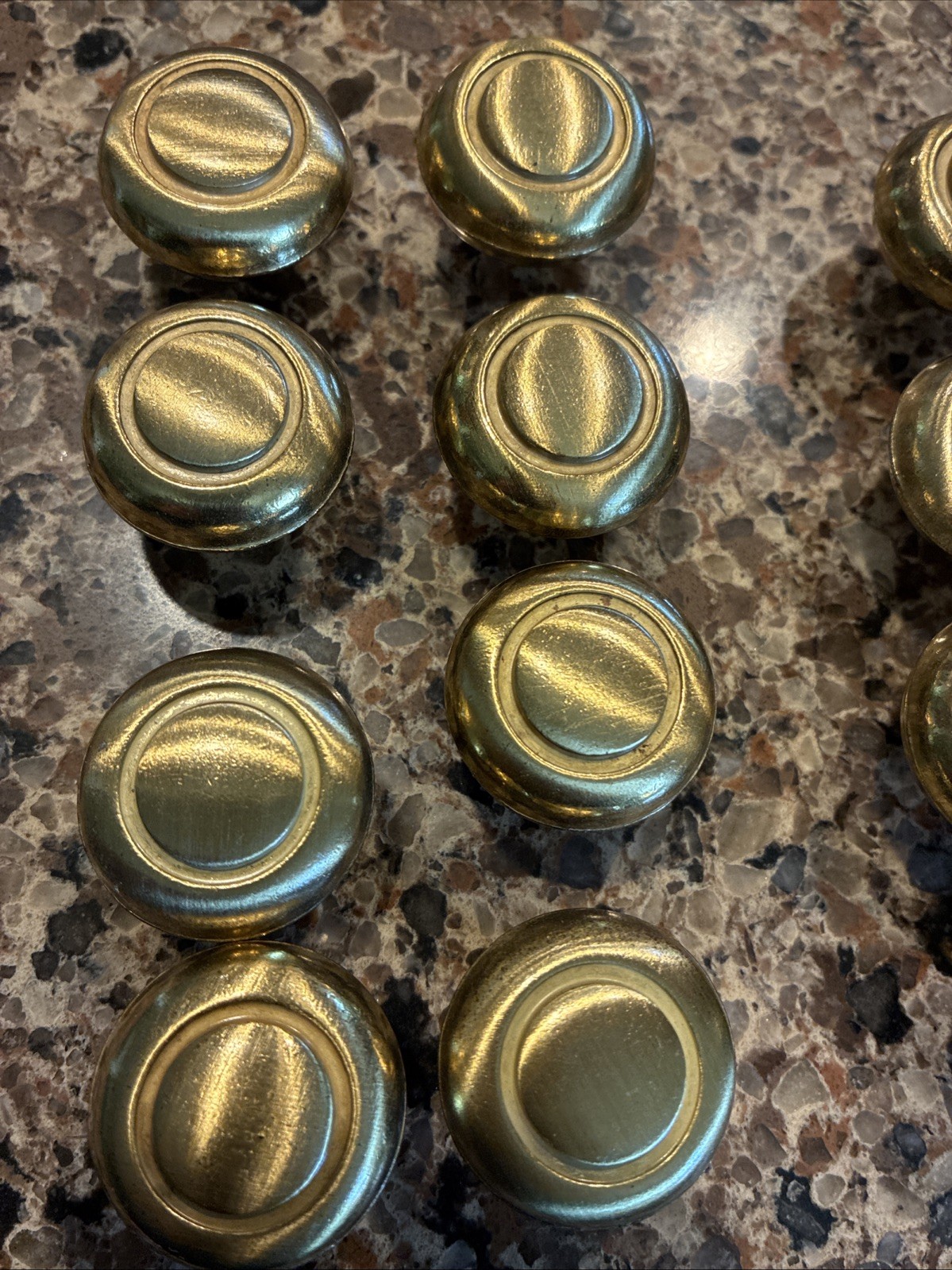 Lot of 20 Keeler Brass Co KBC 43834 Brass Drawer Pulls Handles Knobs Vintage