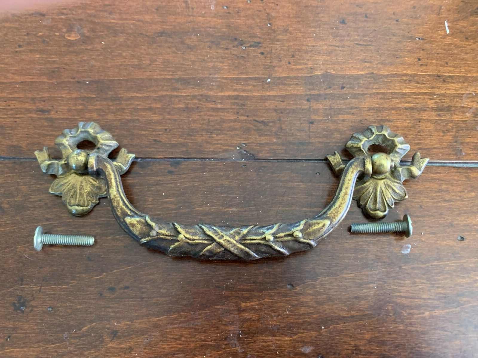 Drexel Heritage Cast Brass 4 3/4 in c-c Drawer Pull N3779 & N3780 FREE SHIPPING