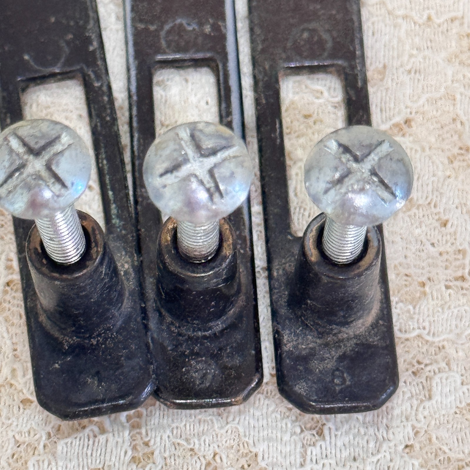 15pc Vintage JB JayBee Brass Cabinet Knobs Drawer Pulls Patina Hardware Lot