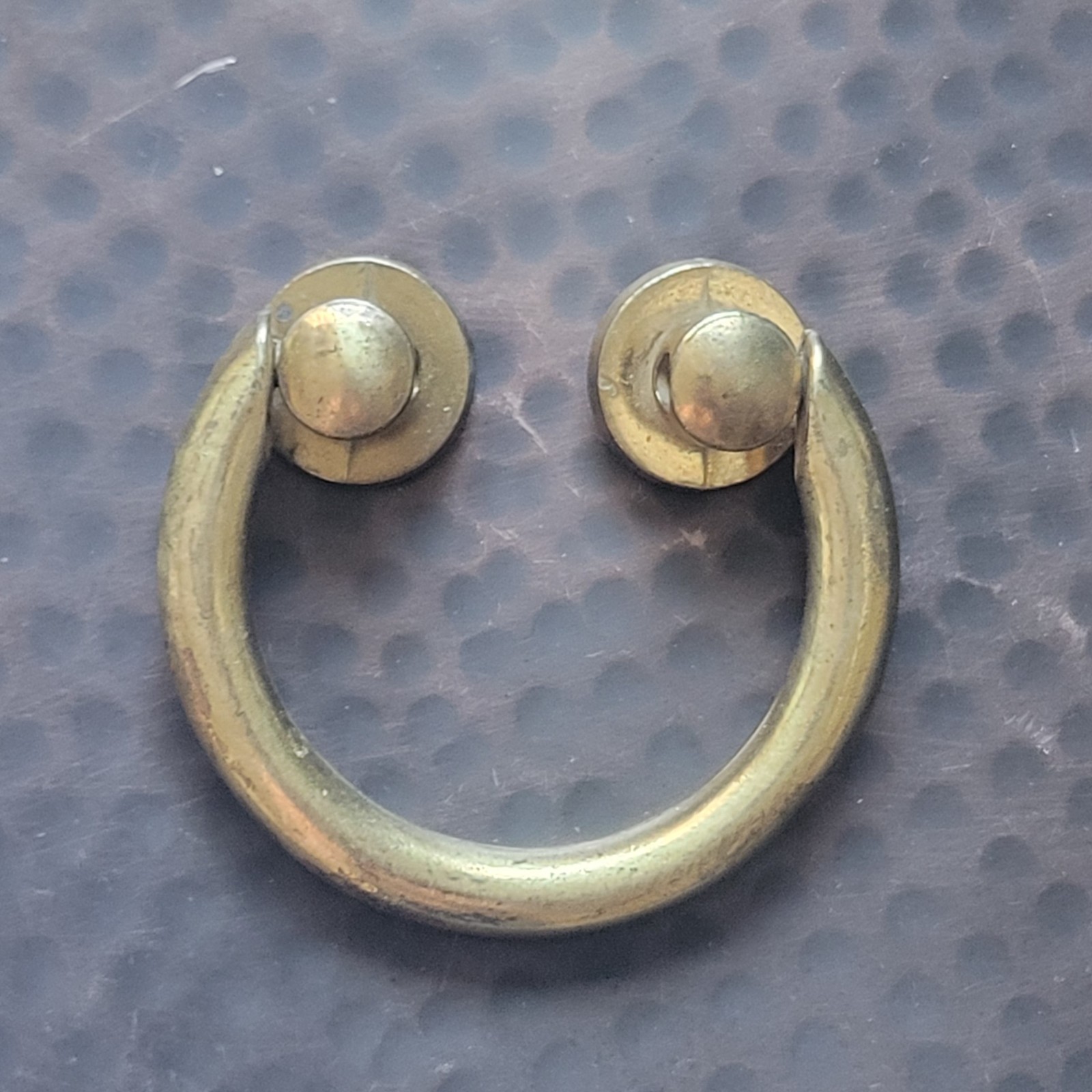 Lot Of 12: Vintage Keeler Brass Co KBC Ring Pull Drawer Handles N09175 Hardware