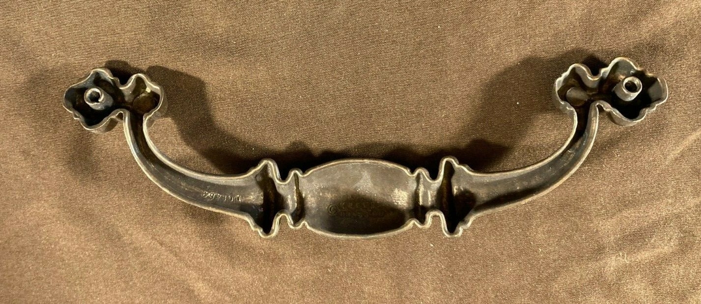 Vintage Keeler Brass Co. KBC Large Drawer Pull Handle Furniture 60s-70s 80s