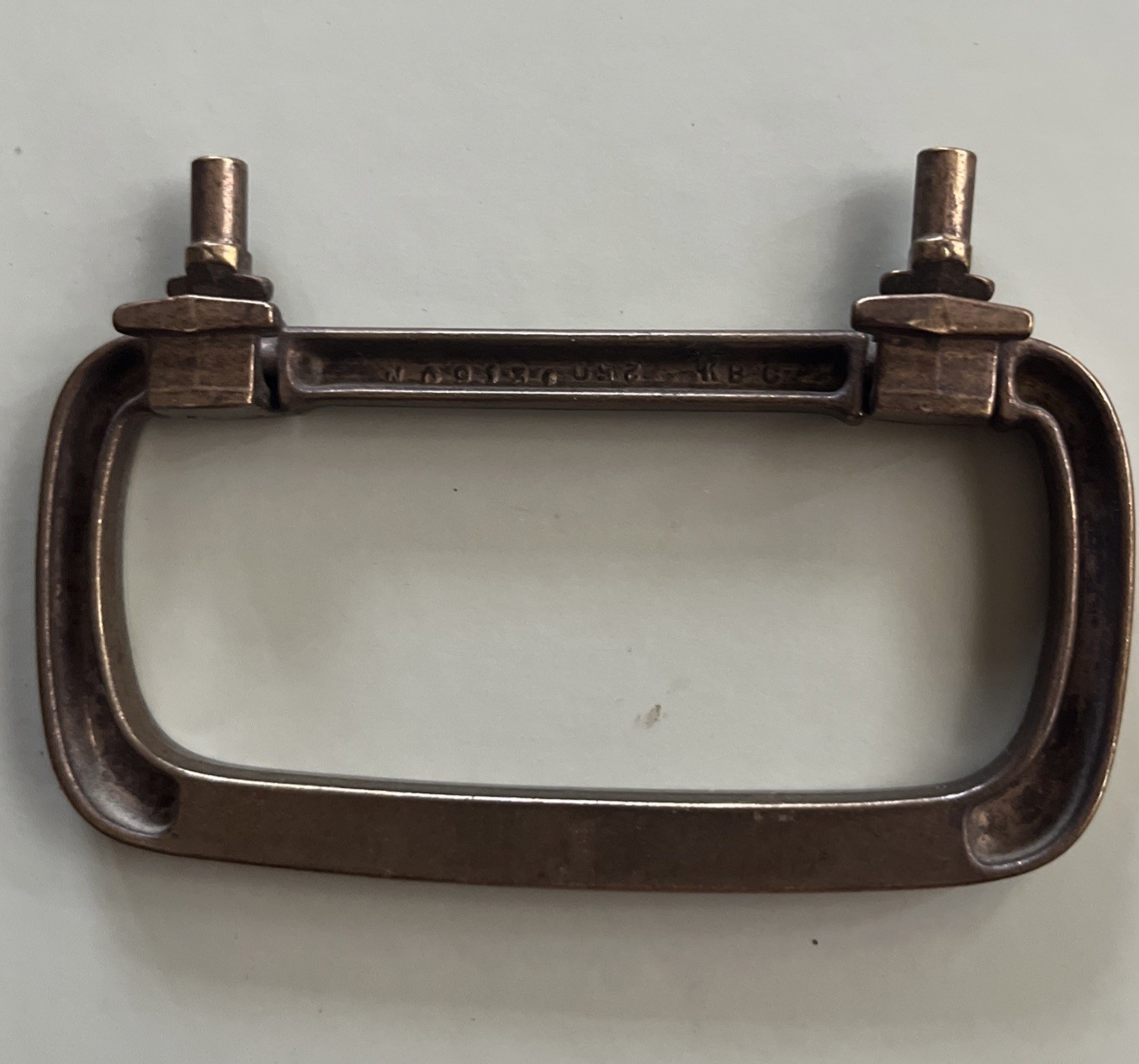 Drexel Newport Drawer Pull Brass Handle Vintage Hardware Dresser Nightstand